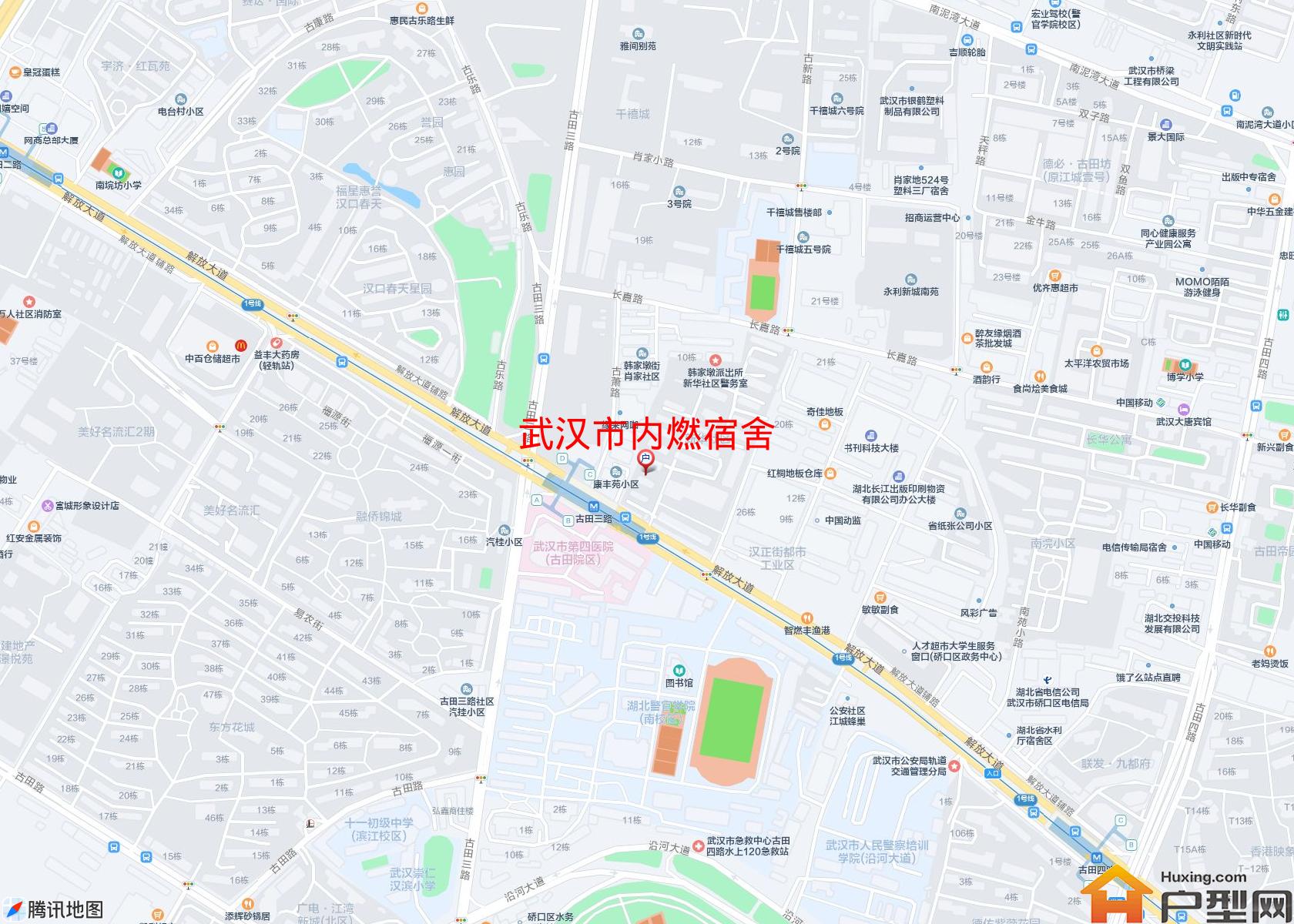 内燃宿舍小区 - 户型网
