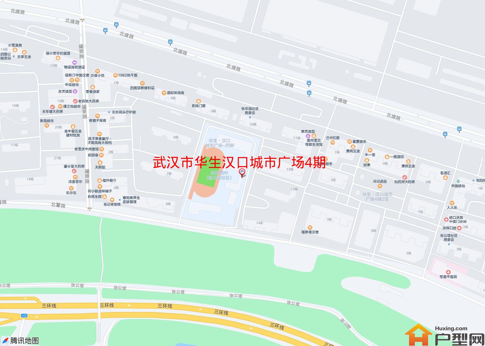 华生汉口城市广场4期二区小区 - 户型网