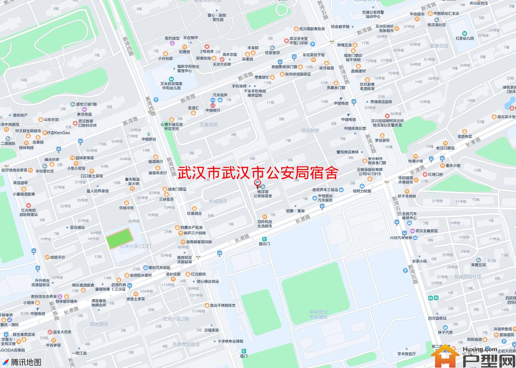武汉市公安局宿舍小区 - 户型网