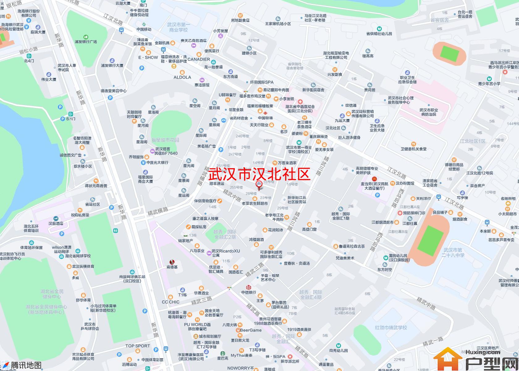 汉北社区小区 - 户型网