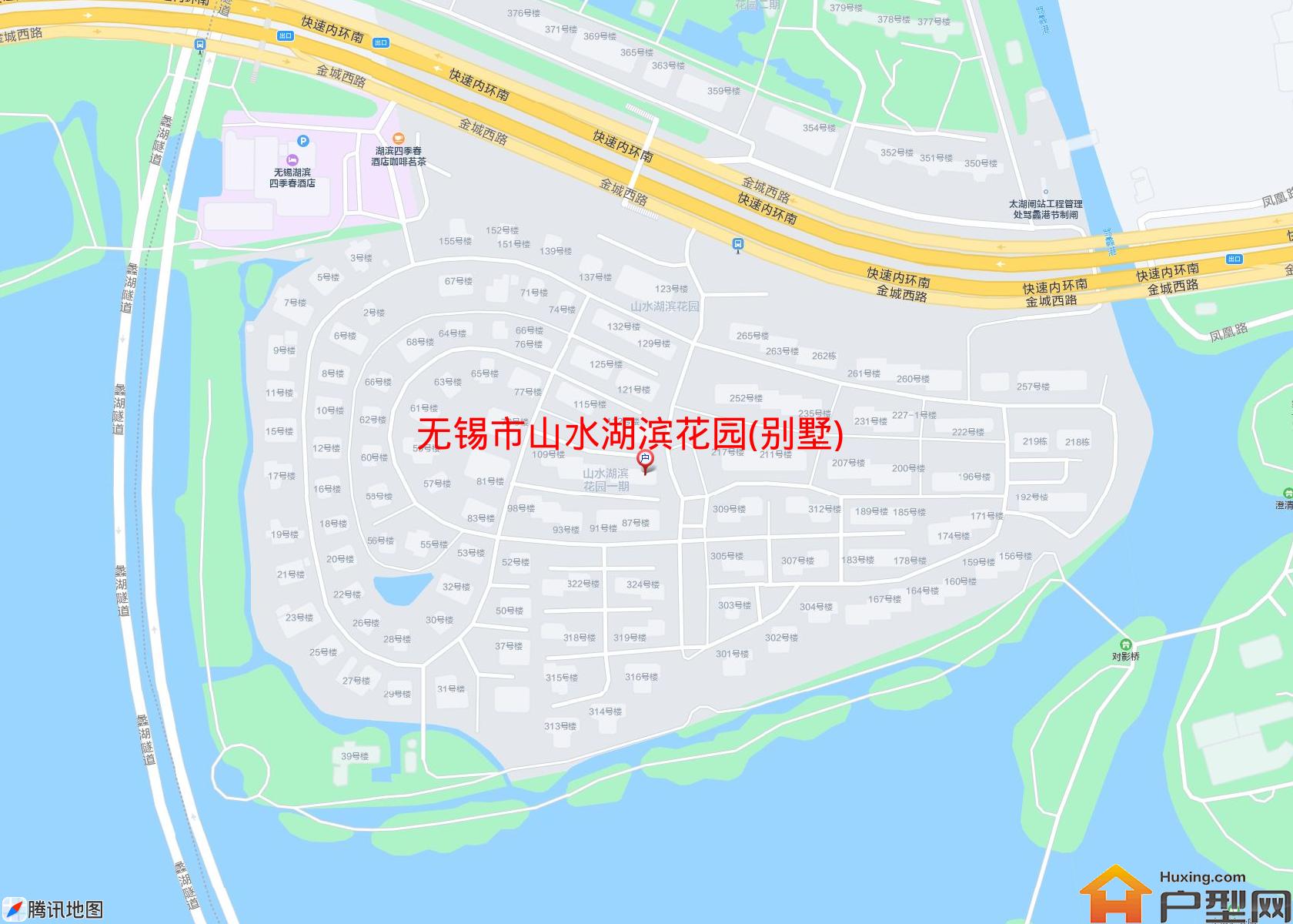 山水湖滨花园(别墅)小区 - 户型网