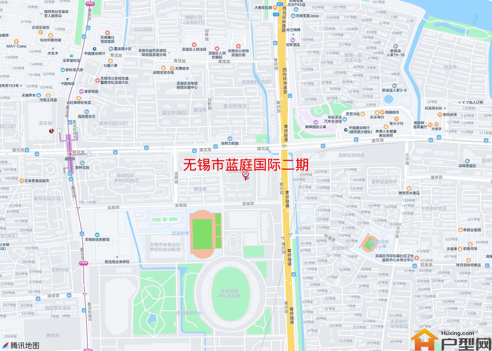 蓝庭国际二期小区 - 户型网