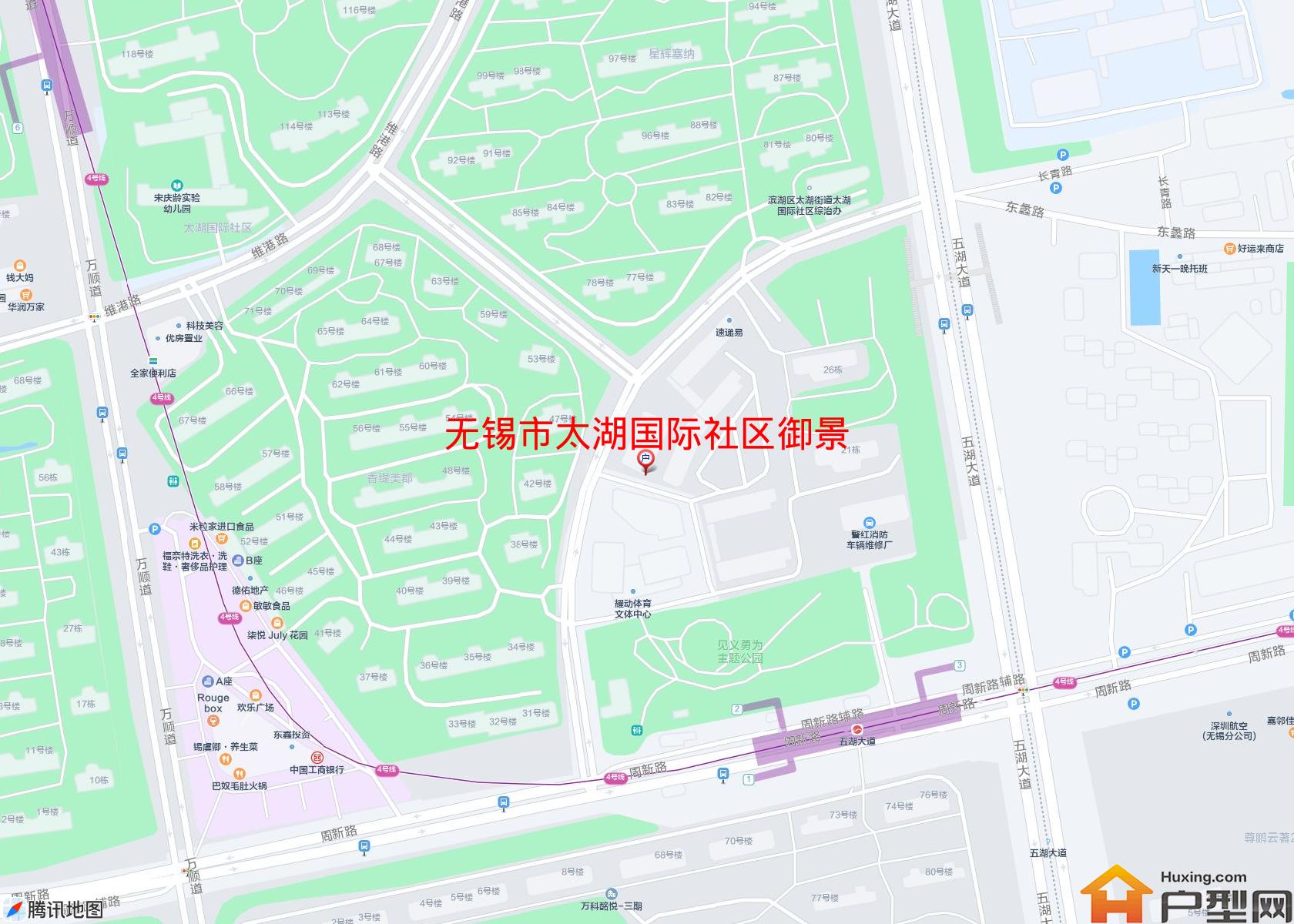 太湖国际社区御景小区 - 户型网