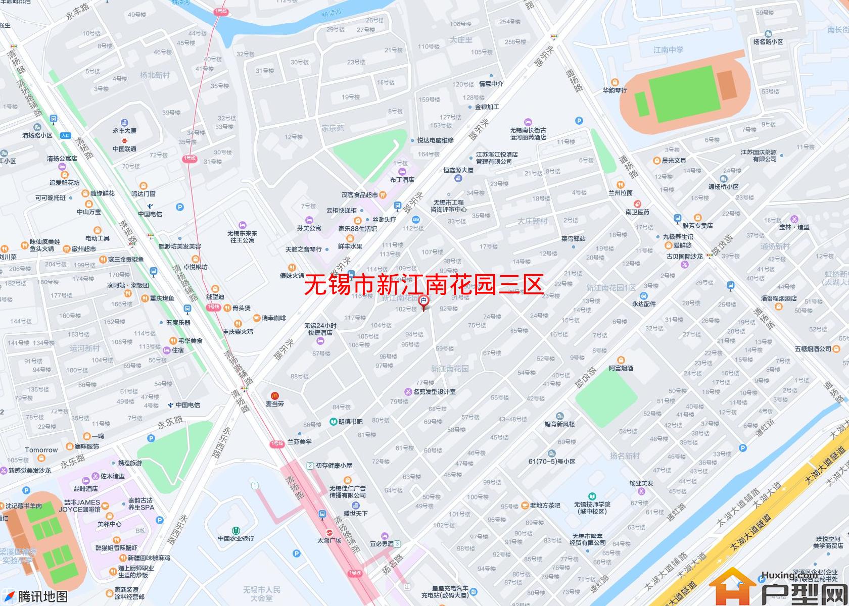 新江南花园三区小区 - 户型网