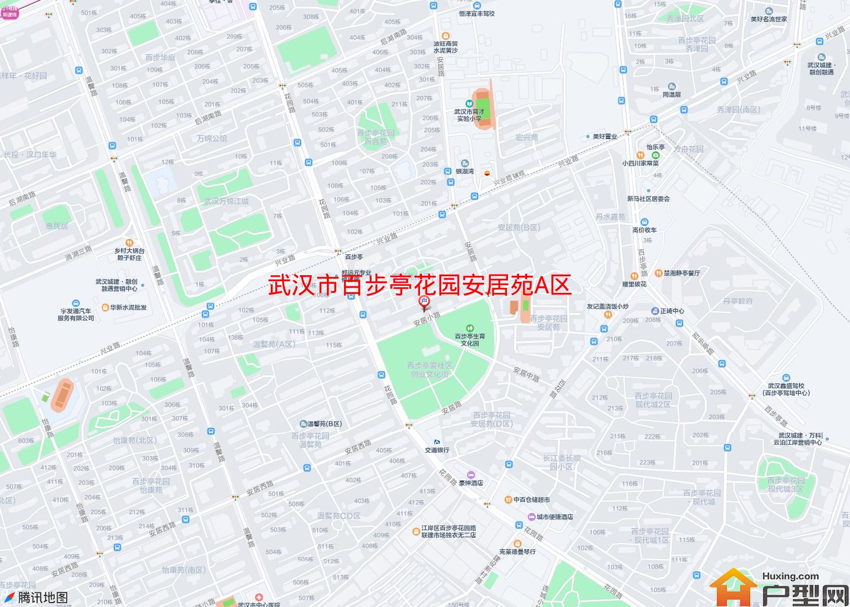 百步亭花园安居苑A区小区 - 户型网 百步亭花园安居苑A区小区 - 户型网
