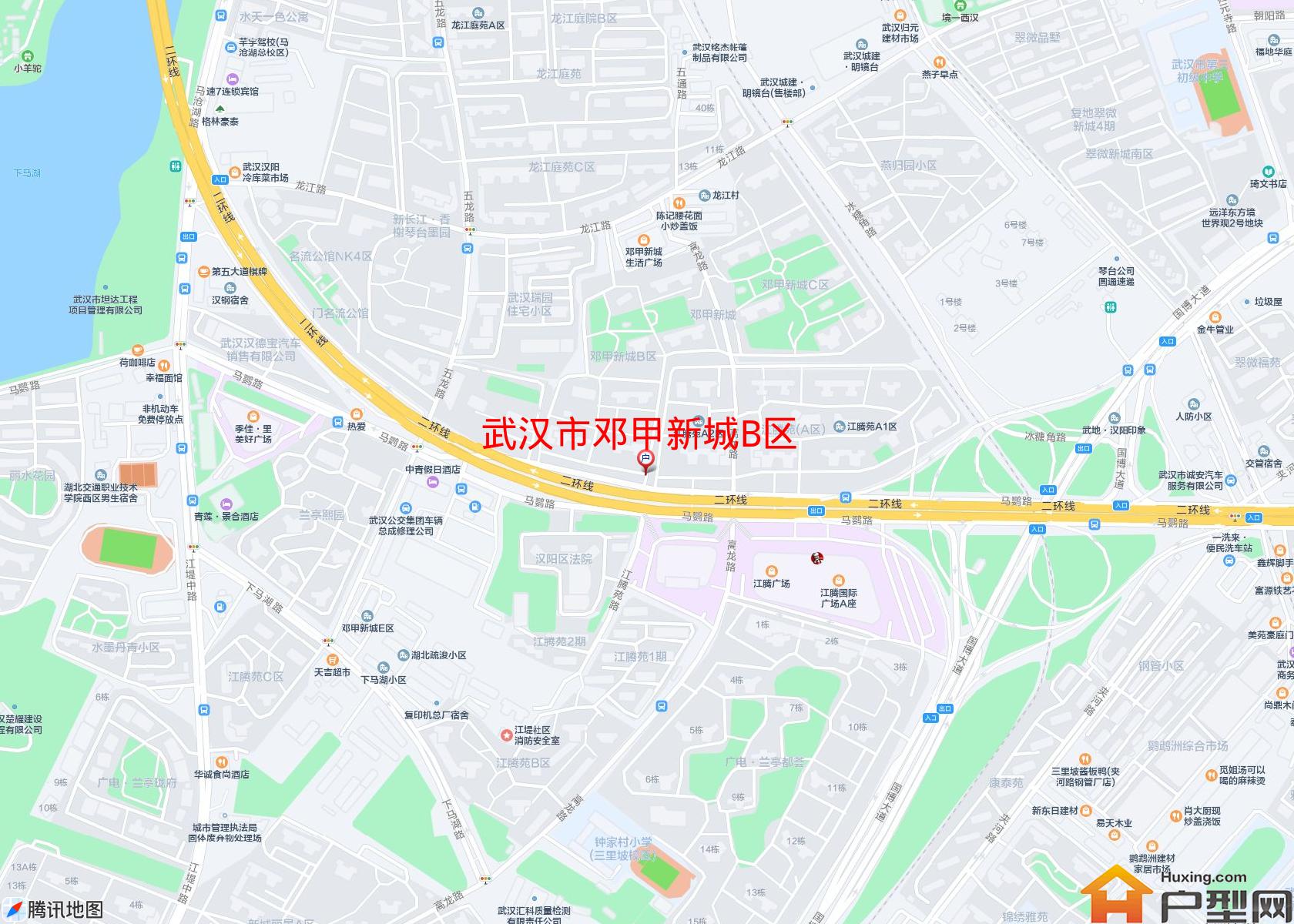 邓甲新城B区小区 - 户型网