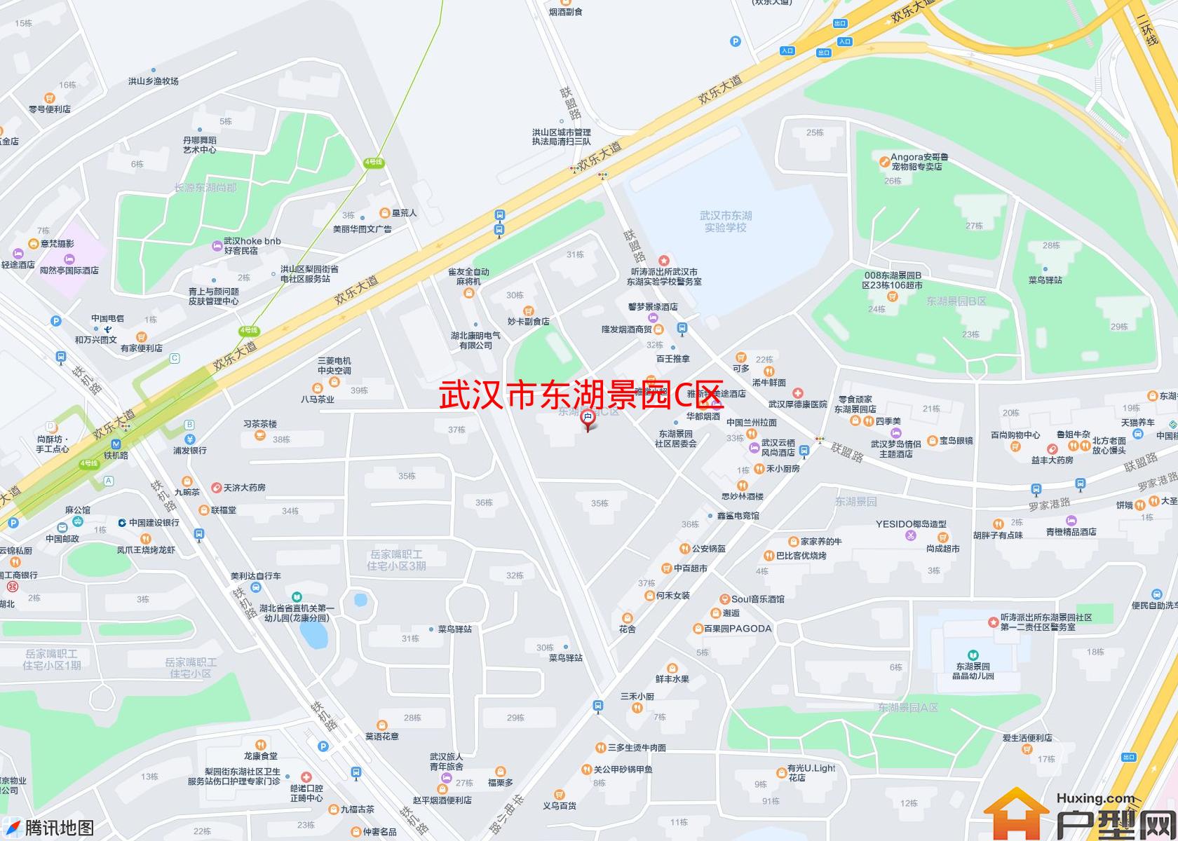 东湖景园C区小区 - 户型网