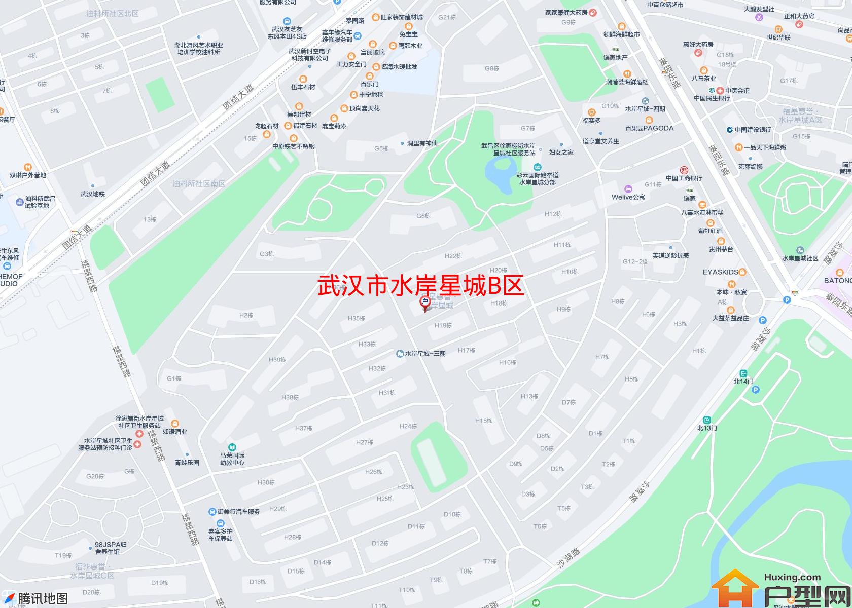水岸星城B区小区 - 户型网 水岸星城B区小区 - 户型网