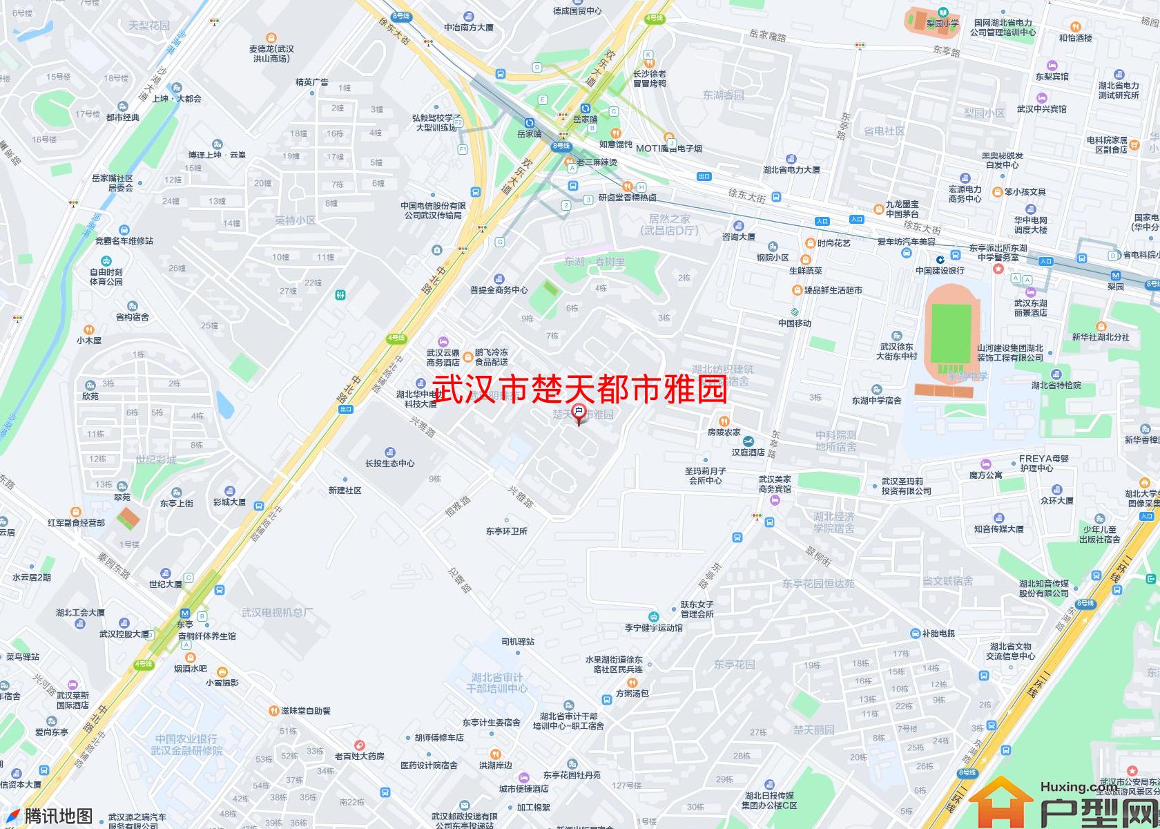 楚天都市雅园小区 - 户型网