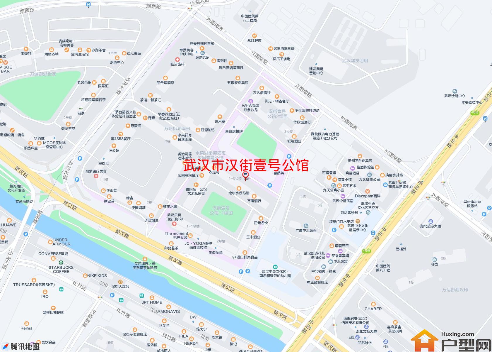 汉街壹号公馆小区 - 户型网