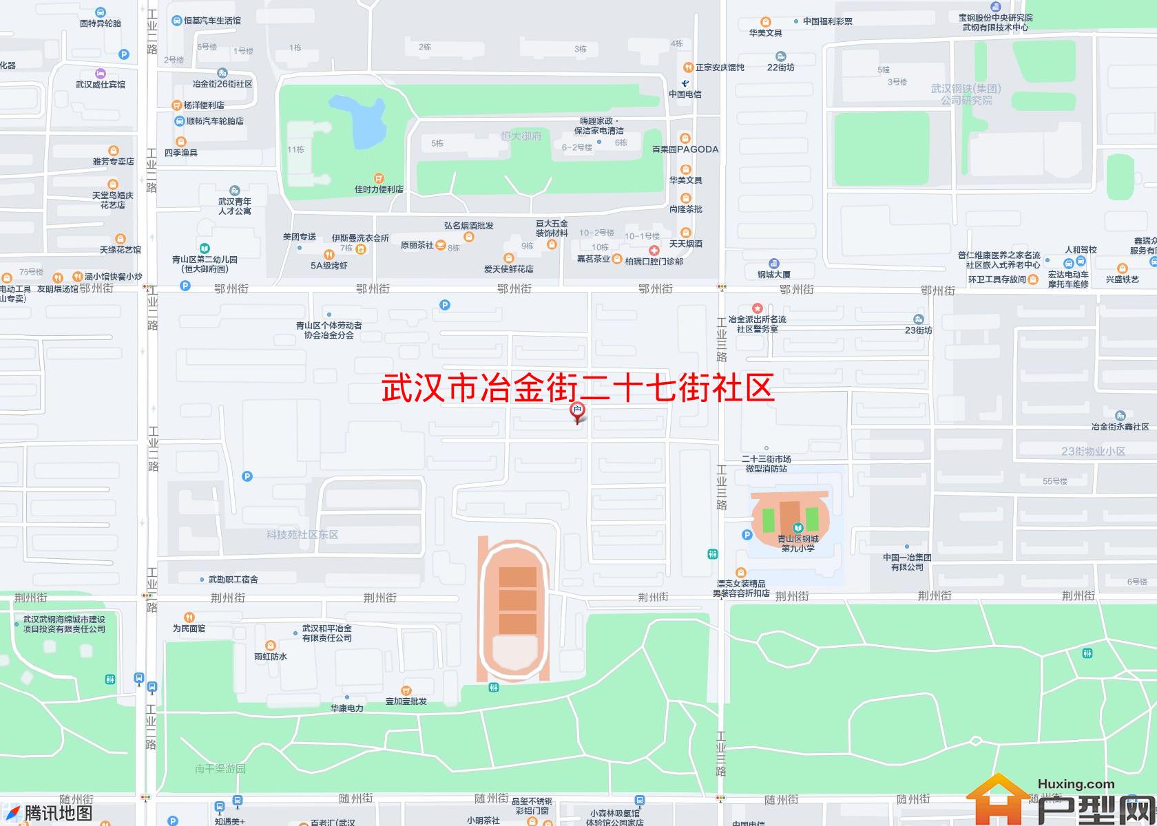 冶金街二十七街社区小区 - 户型网