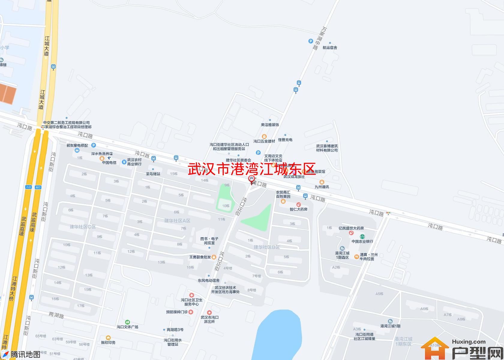 港湾江城东区小区 - 户型网