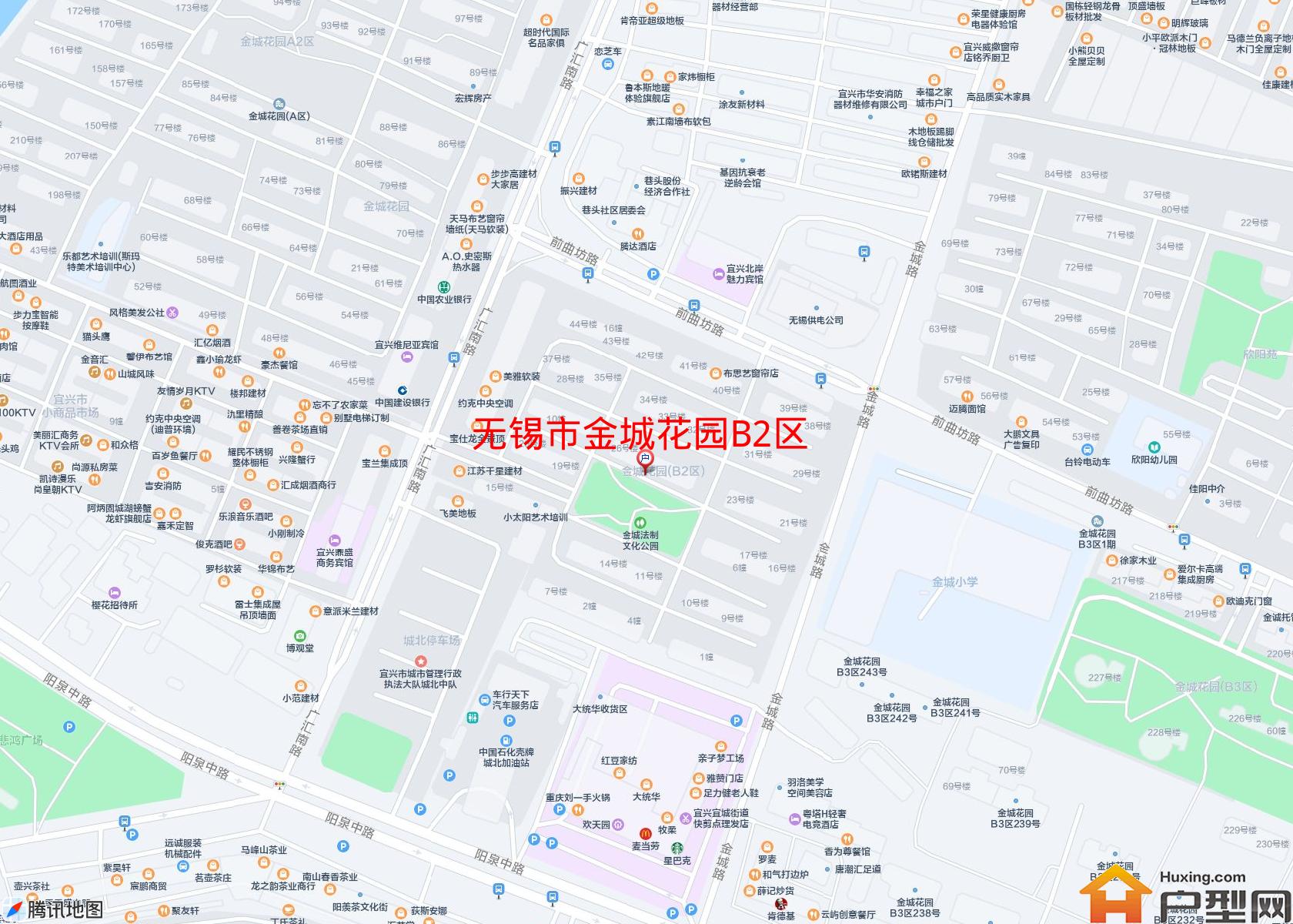 金城花园B2区小区 - 户型网