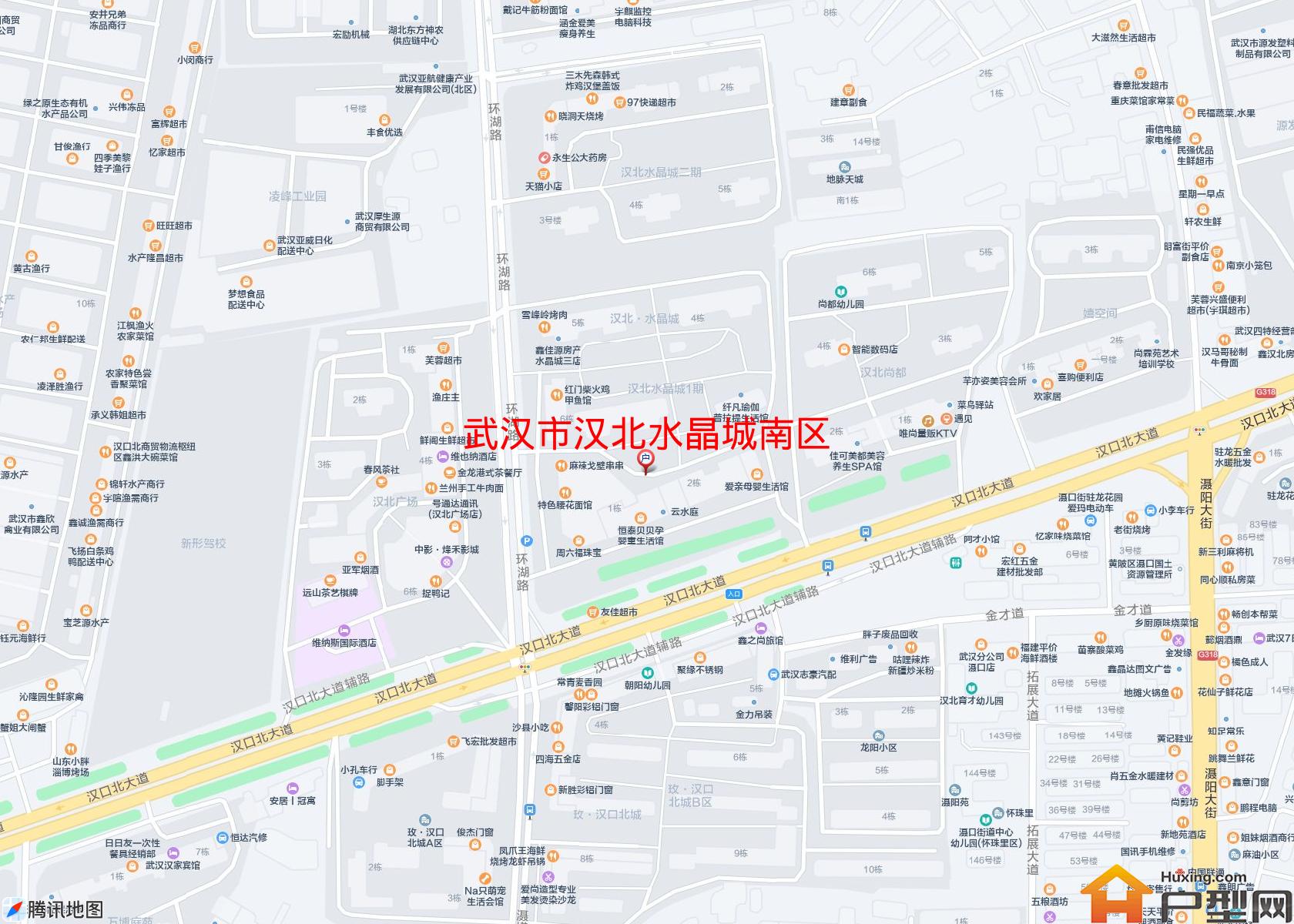 汉北水晶城南区小区 - 户型网