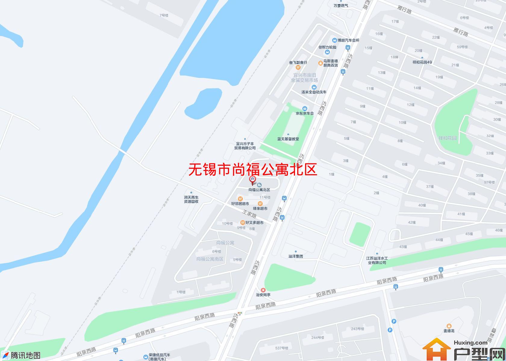 尚福公寓北区小区 - 户型网