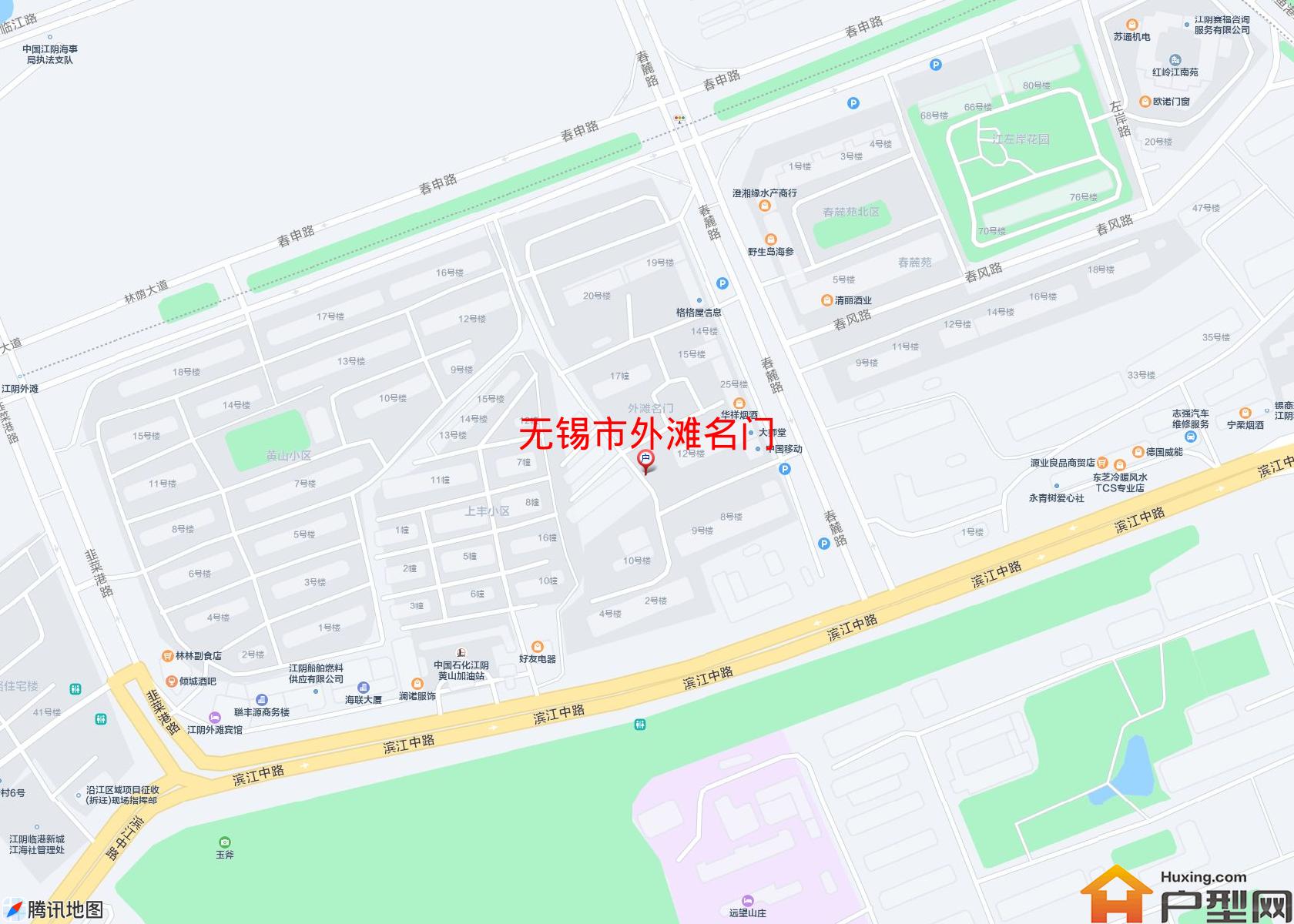 外滩名门小区 - 户型网