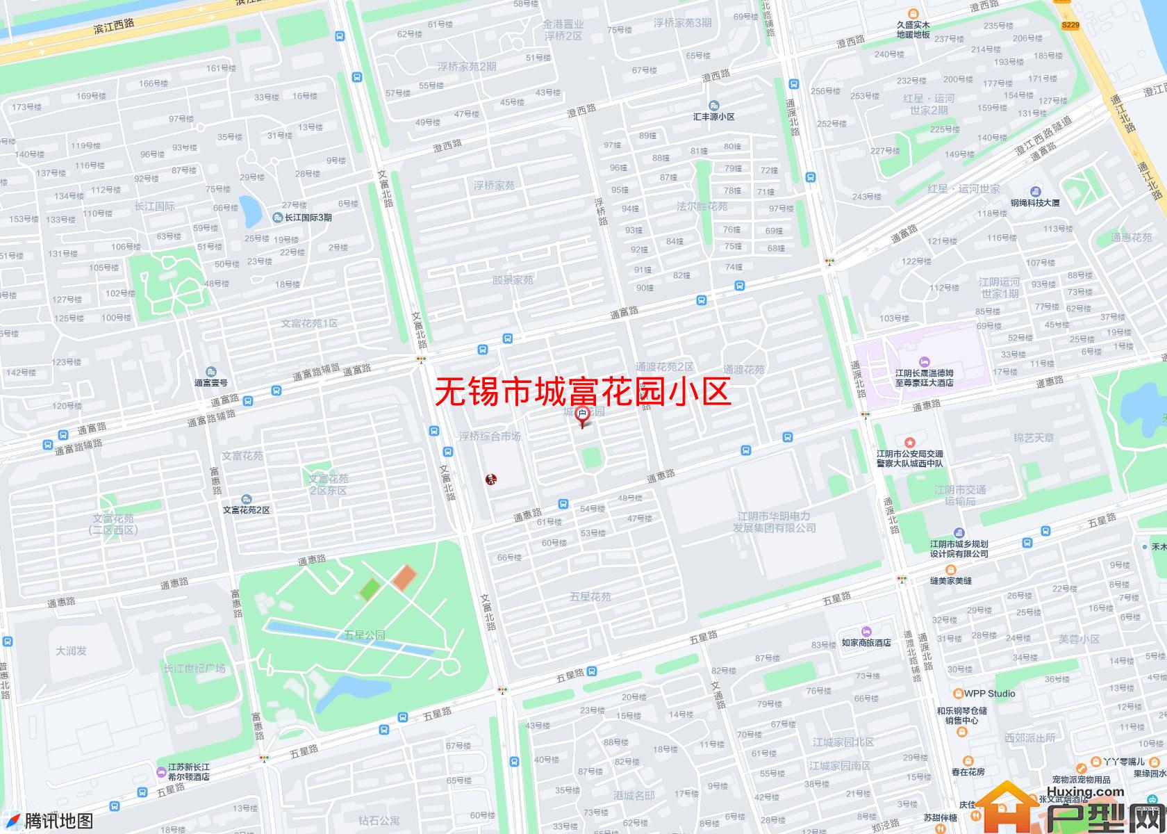 城富花园小区小区 - 户型网