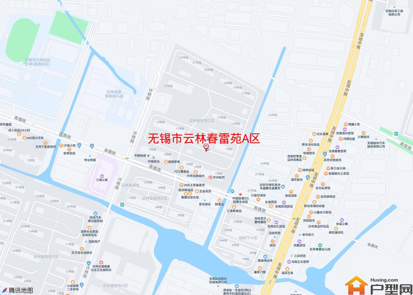 云林春雷苑A区小区 - 户型网
