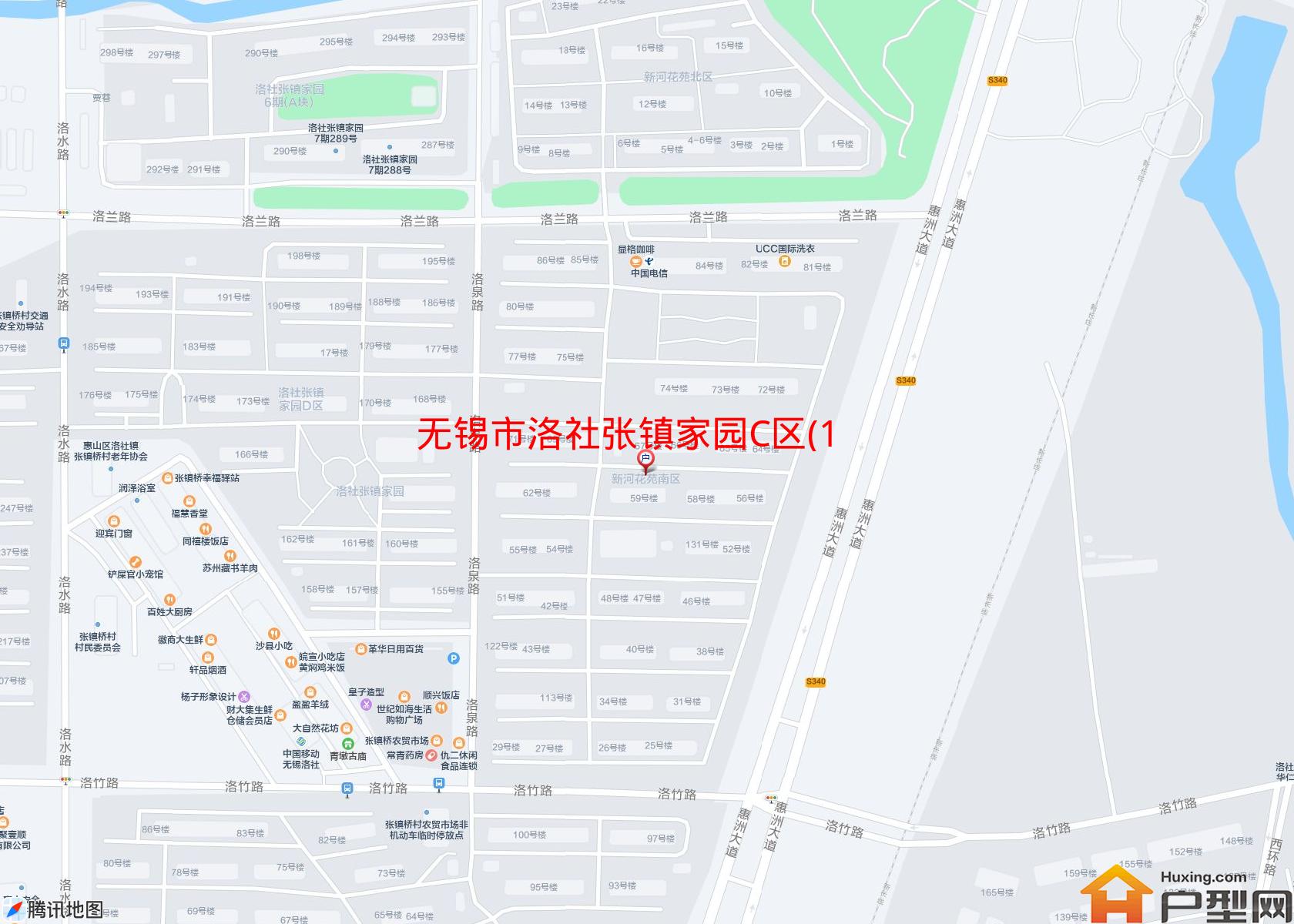 洛社张镇家园C区(102-145)小区 - 户型网