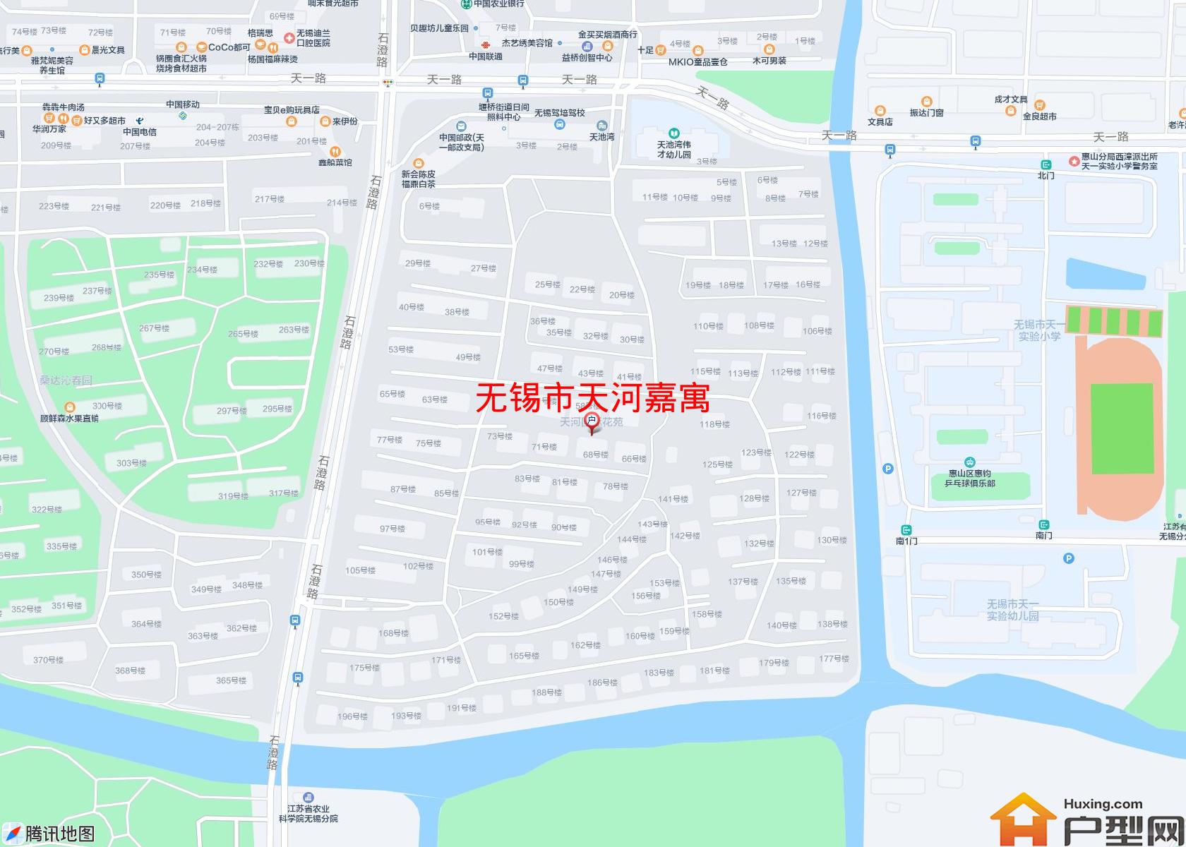 天河嘉寓小区 - 户型网