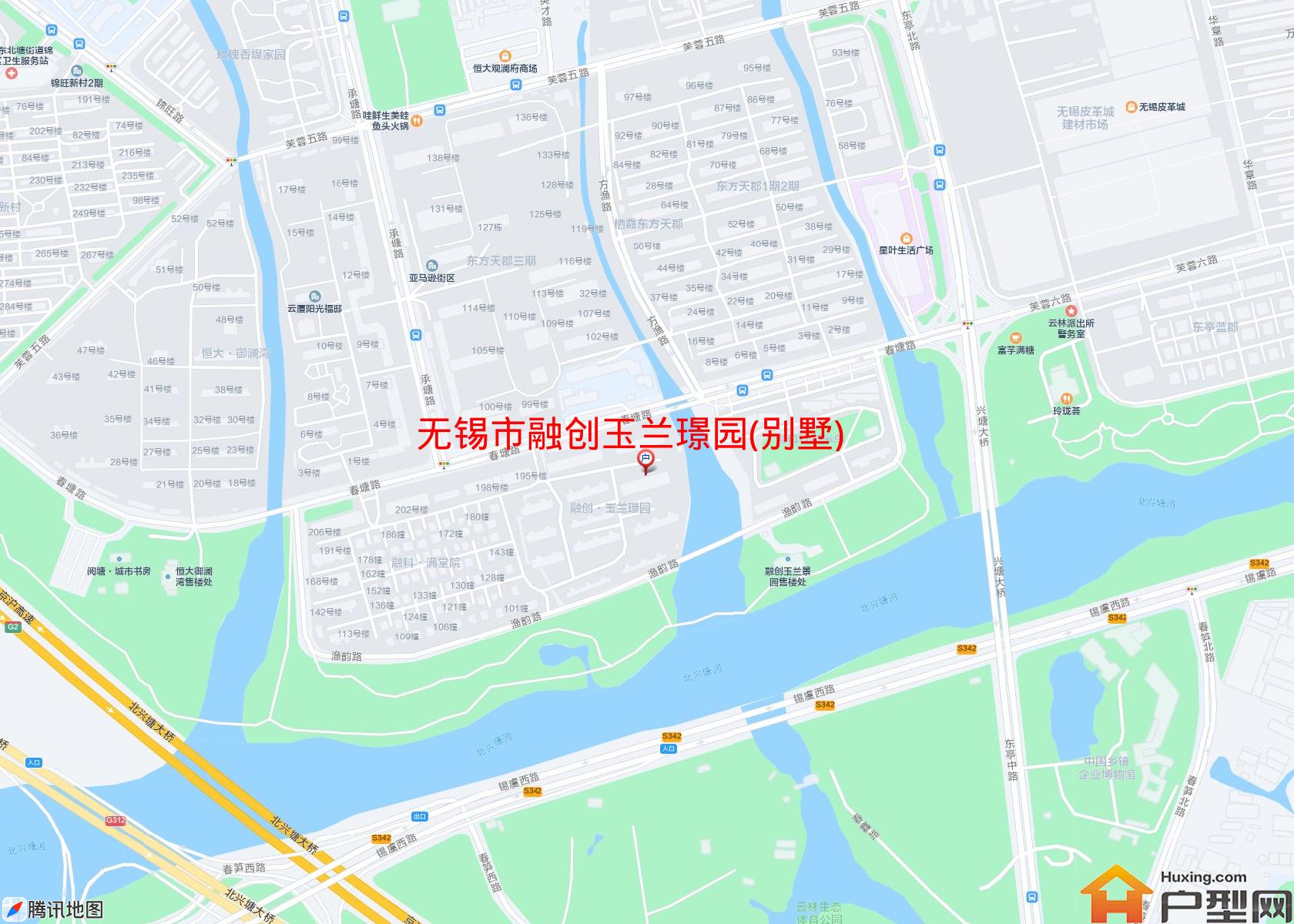 融创玉兰璟园(别墅)小区 - 户型网