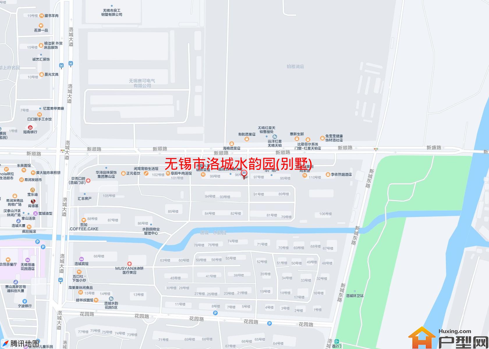 洛城水韵园(别墅)小区 - 户型网 洛城水韵园(别墅)小区 - 户型网
