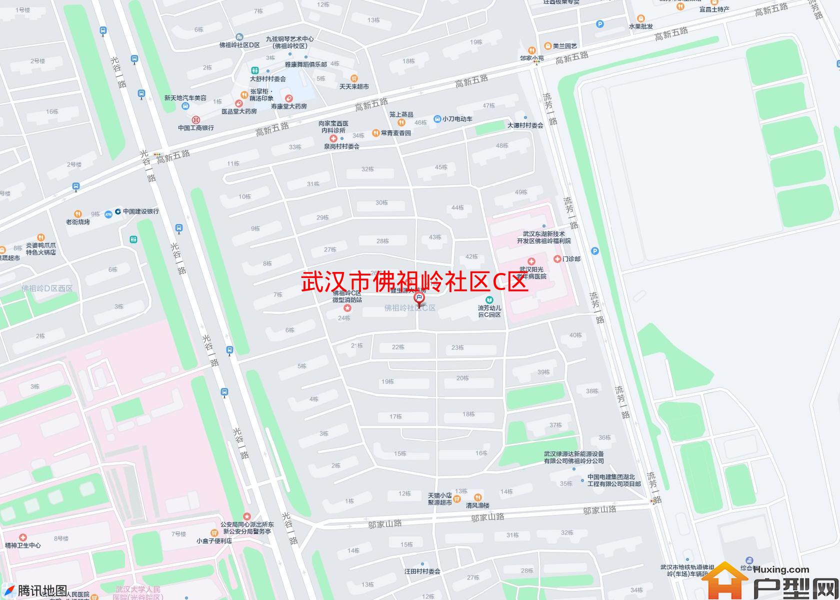 佛祖岭社区C区小区 - 户型网