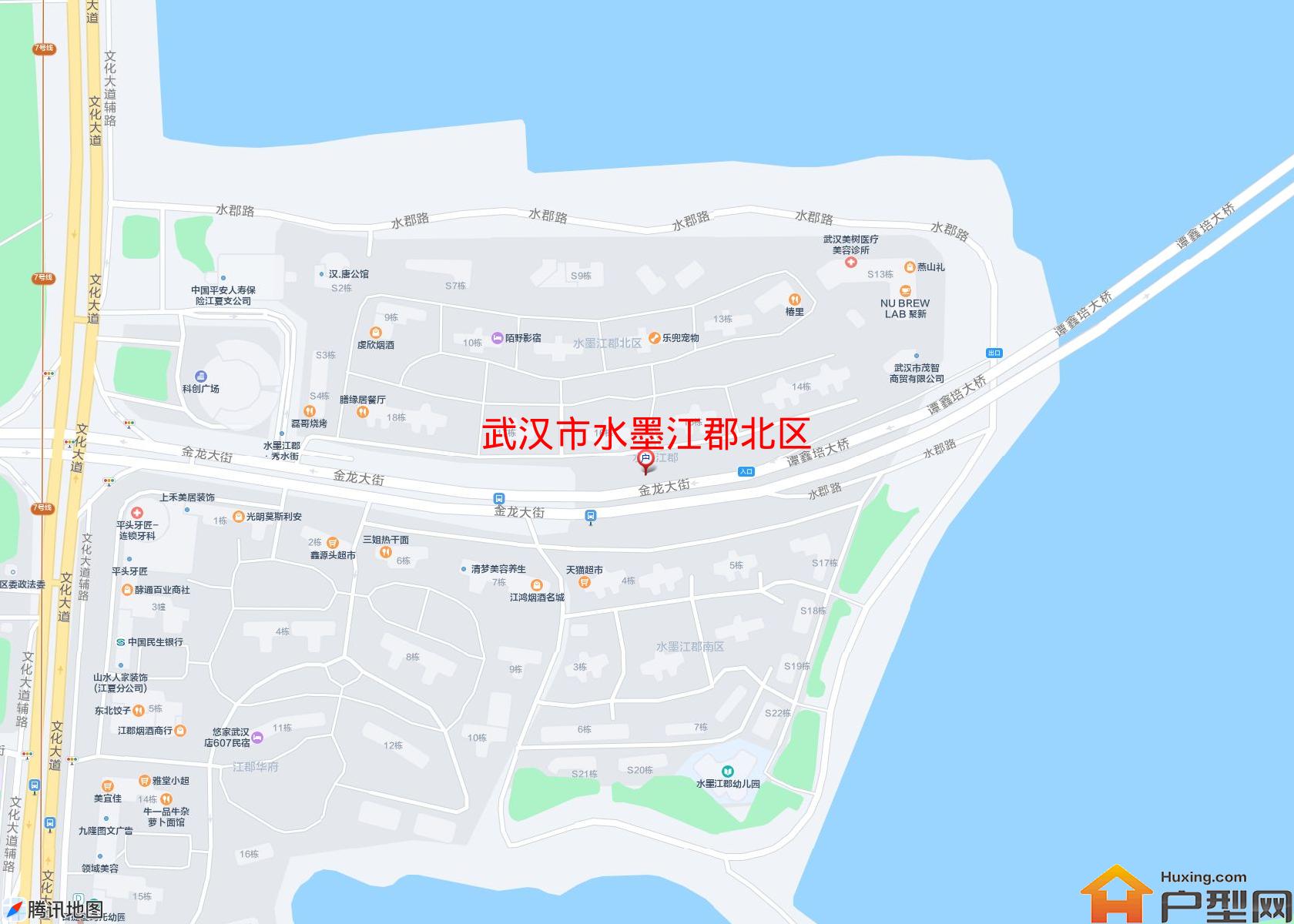 水墨江郡北区小区 - 户型网