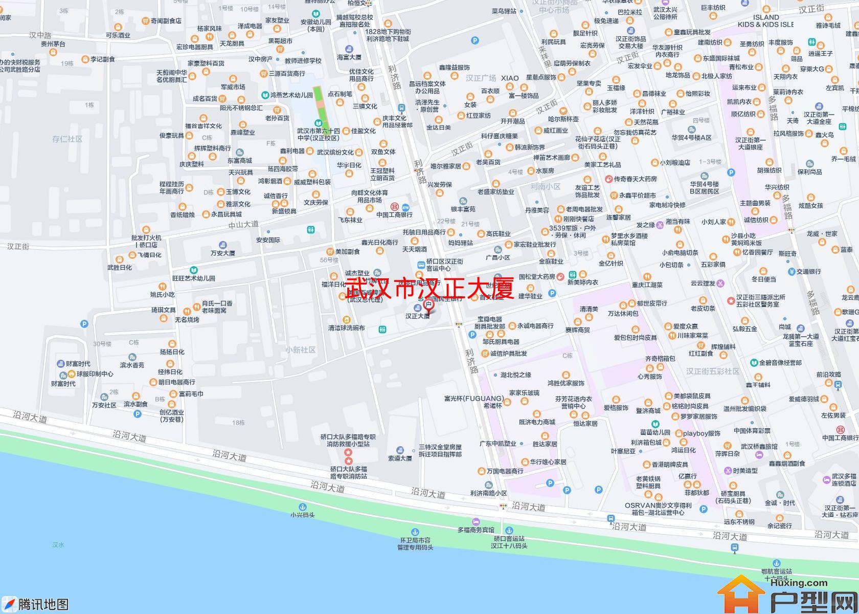 汉正大厦小区 - 户型网