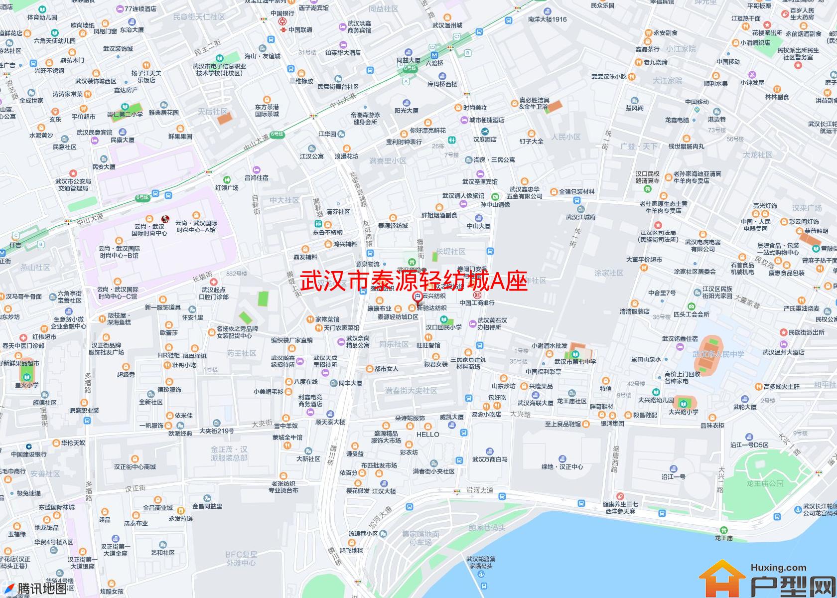 泰源轻纺城A座小区 - 户型网