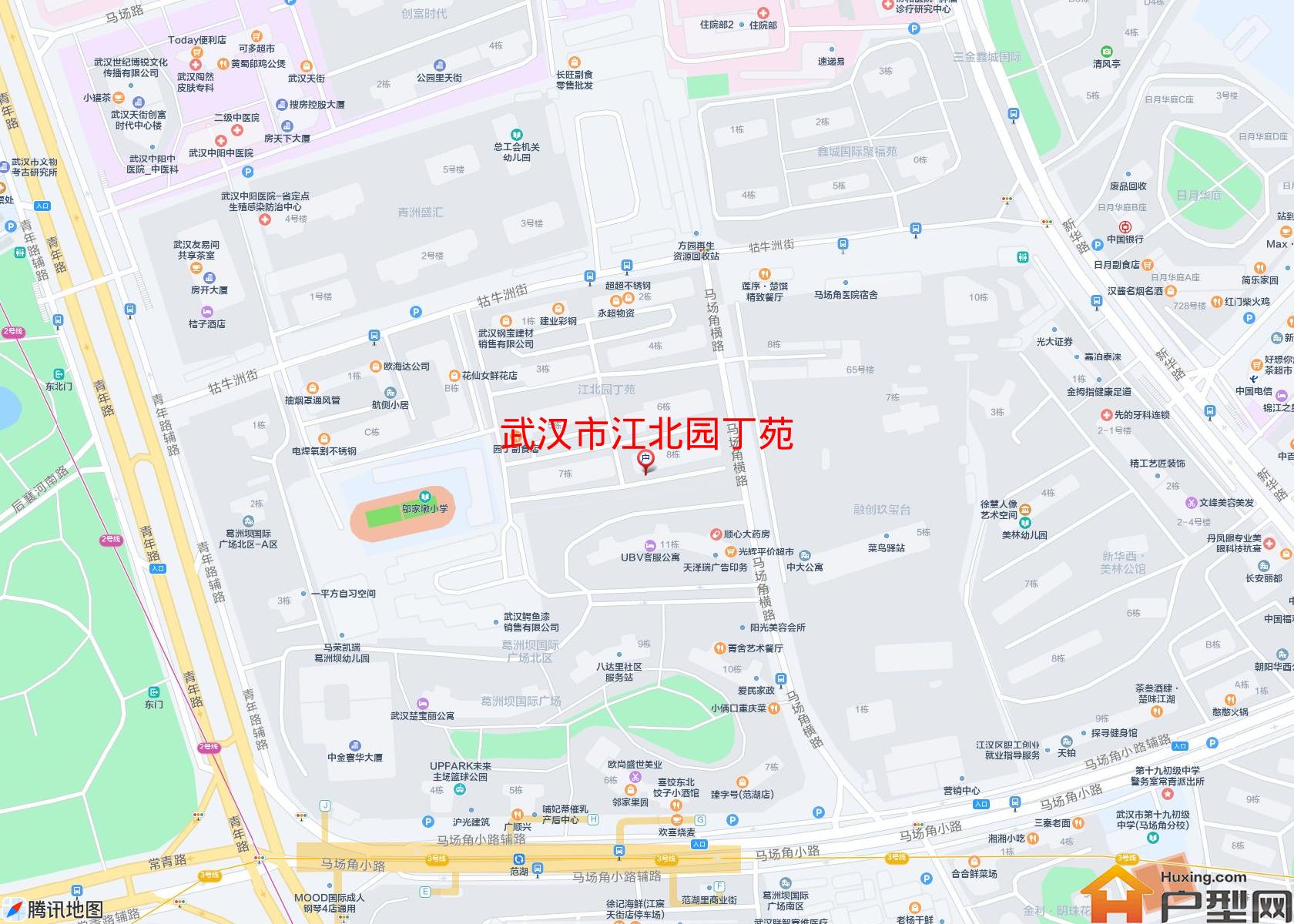 江北园丁苑小区 - 户型网