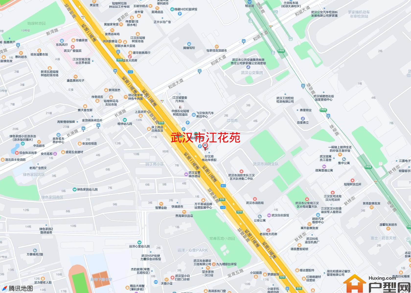 江花苑小区 - 户型网