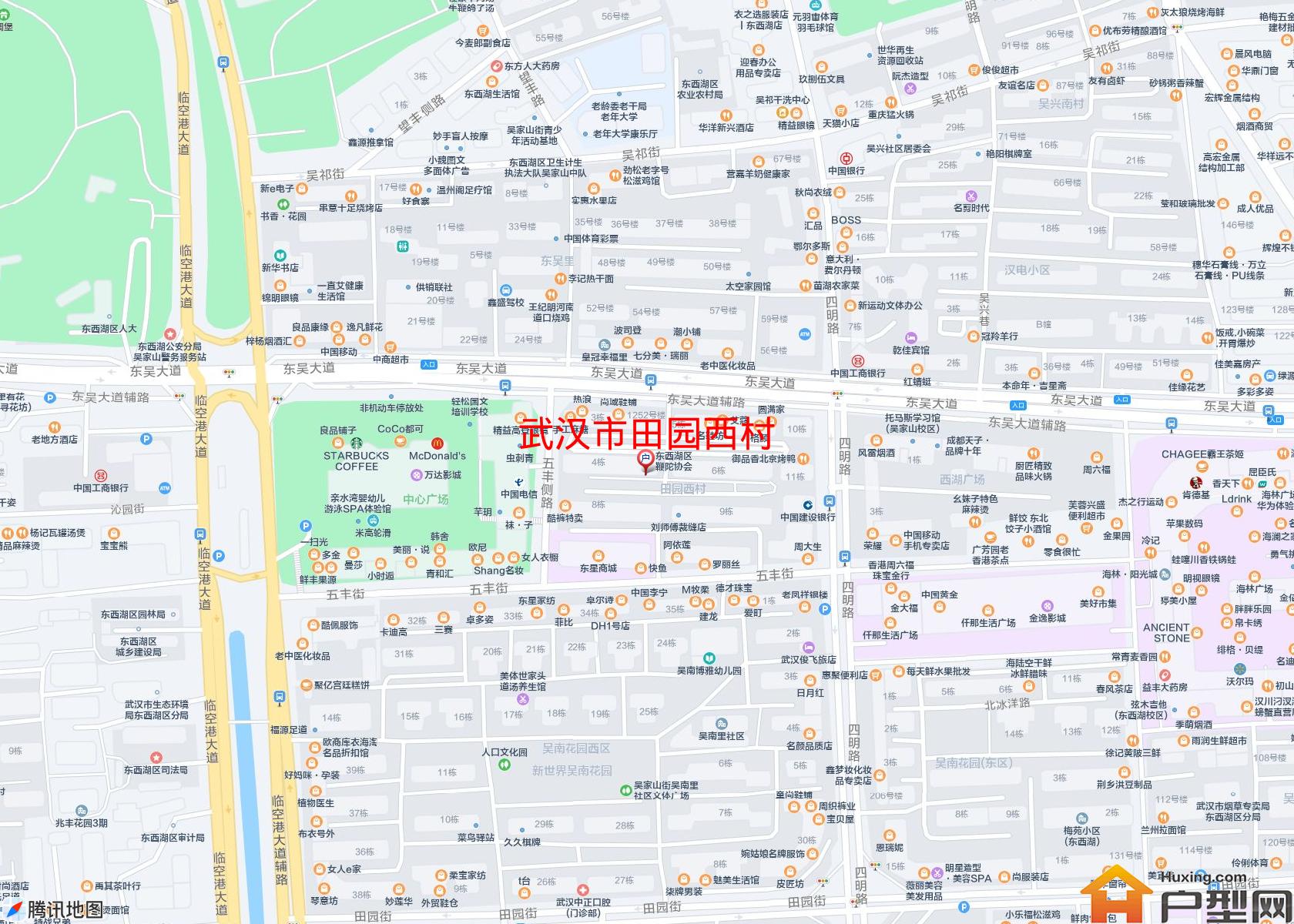 田园西村小区 - 户型网