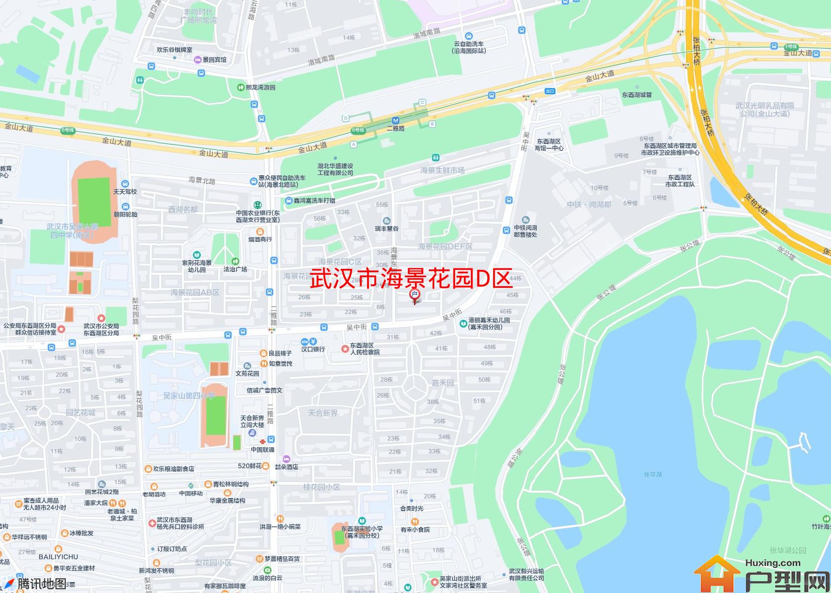 海景花园D区小区 - 户型网