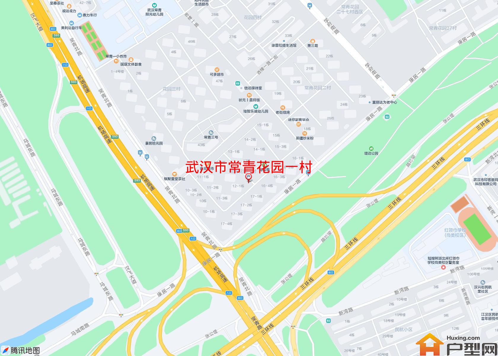 常青花园一村小区 - 户型网 常青花园一村小区 - 户型网