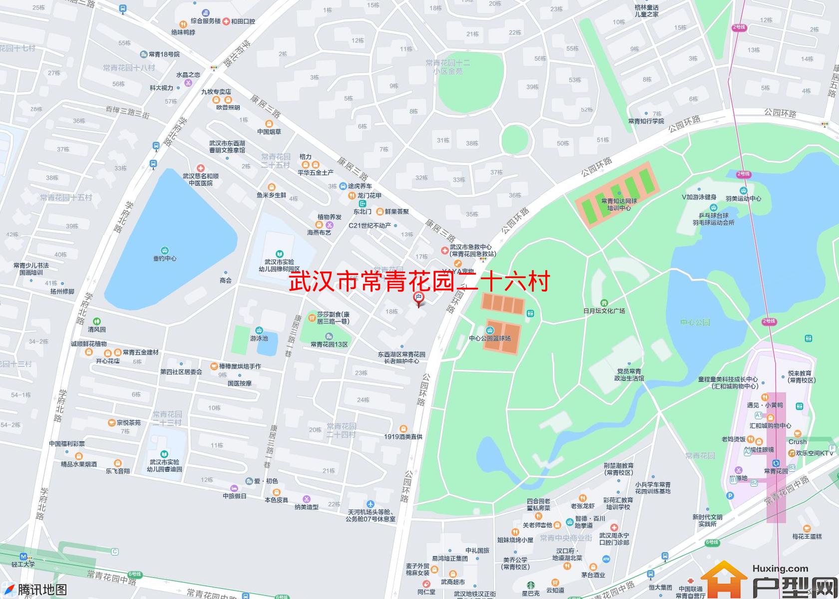 常青花园二十六村小区 - 户型网 常青花园二十六村小区 - 户型网