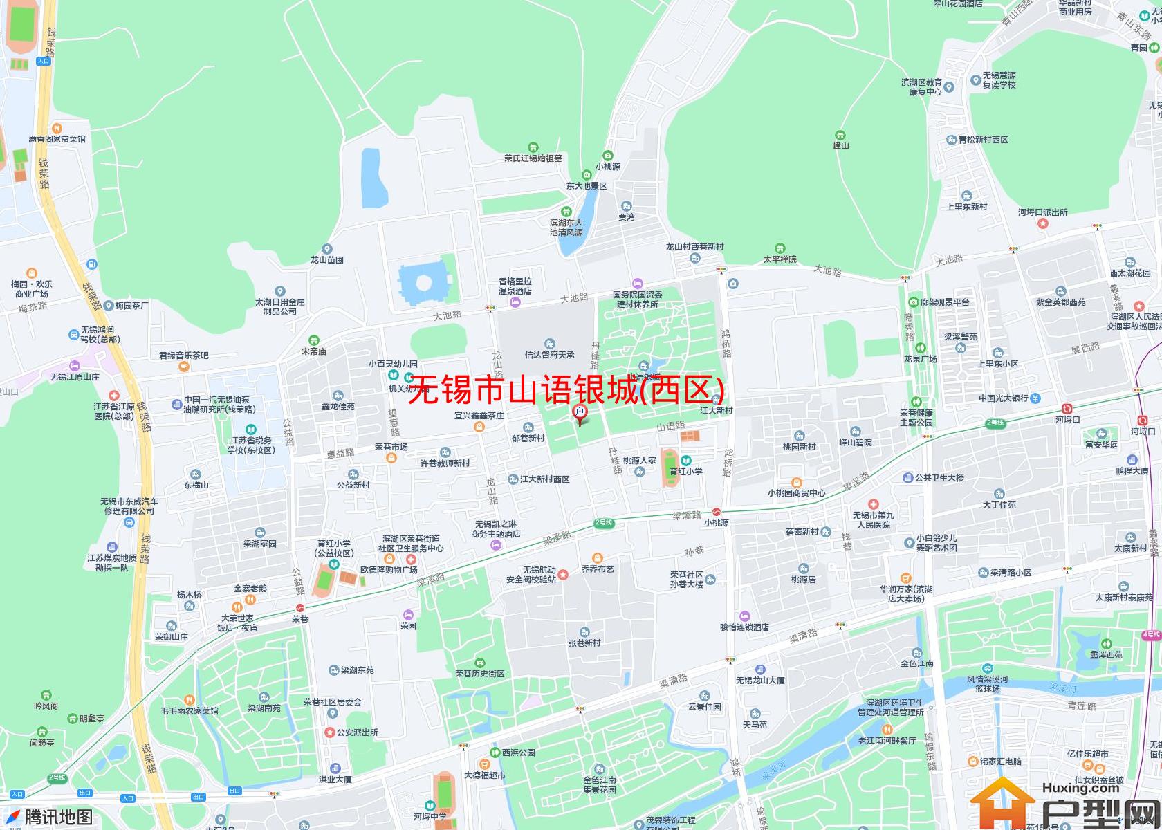 山语银城(西区)小区 - 户型网