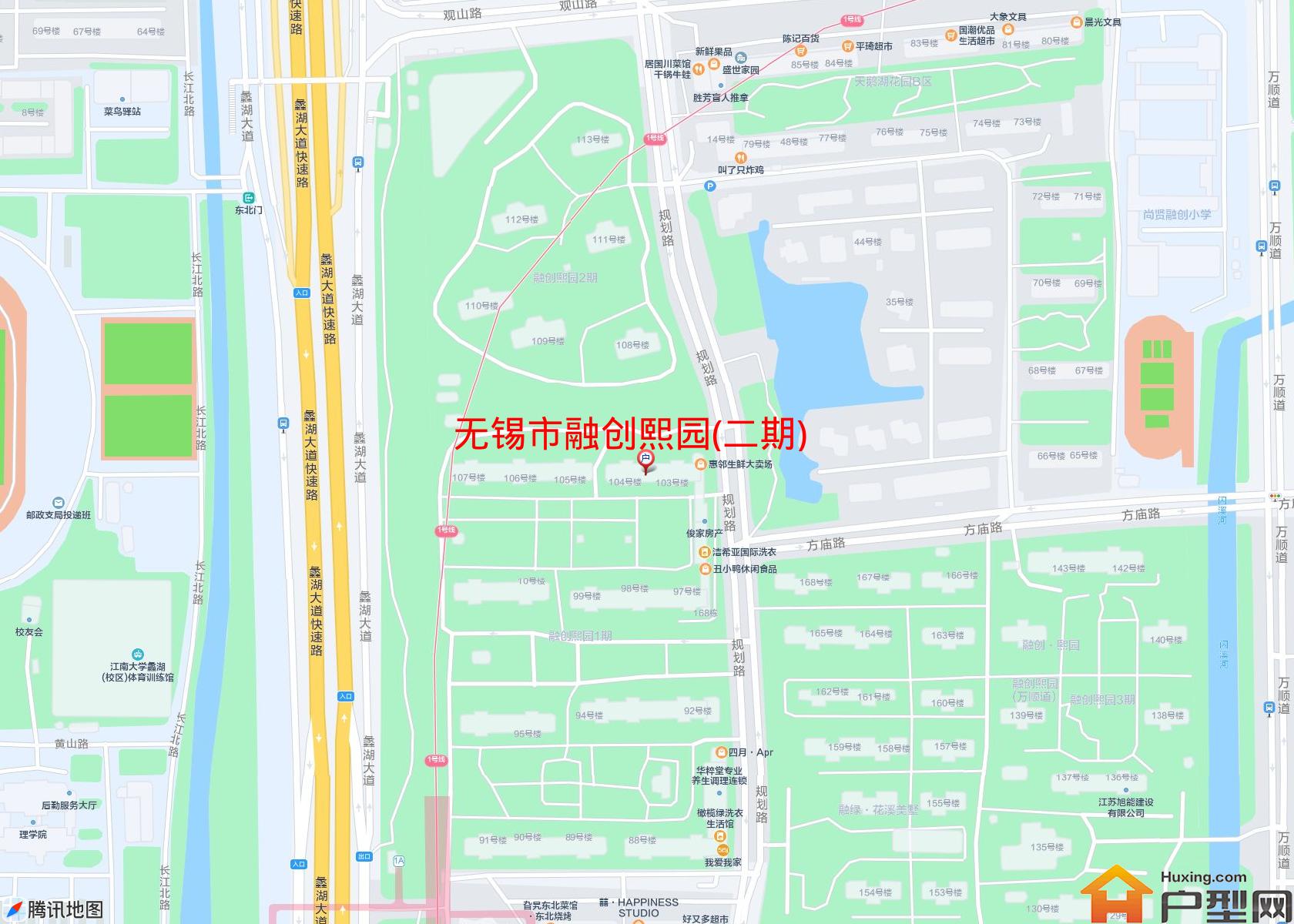 融创熙园(二期)小区 - 户型网