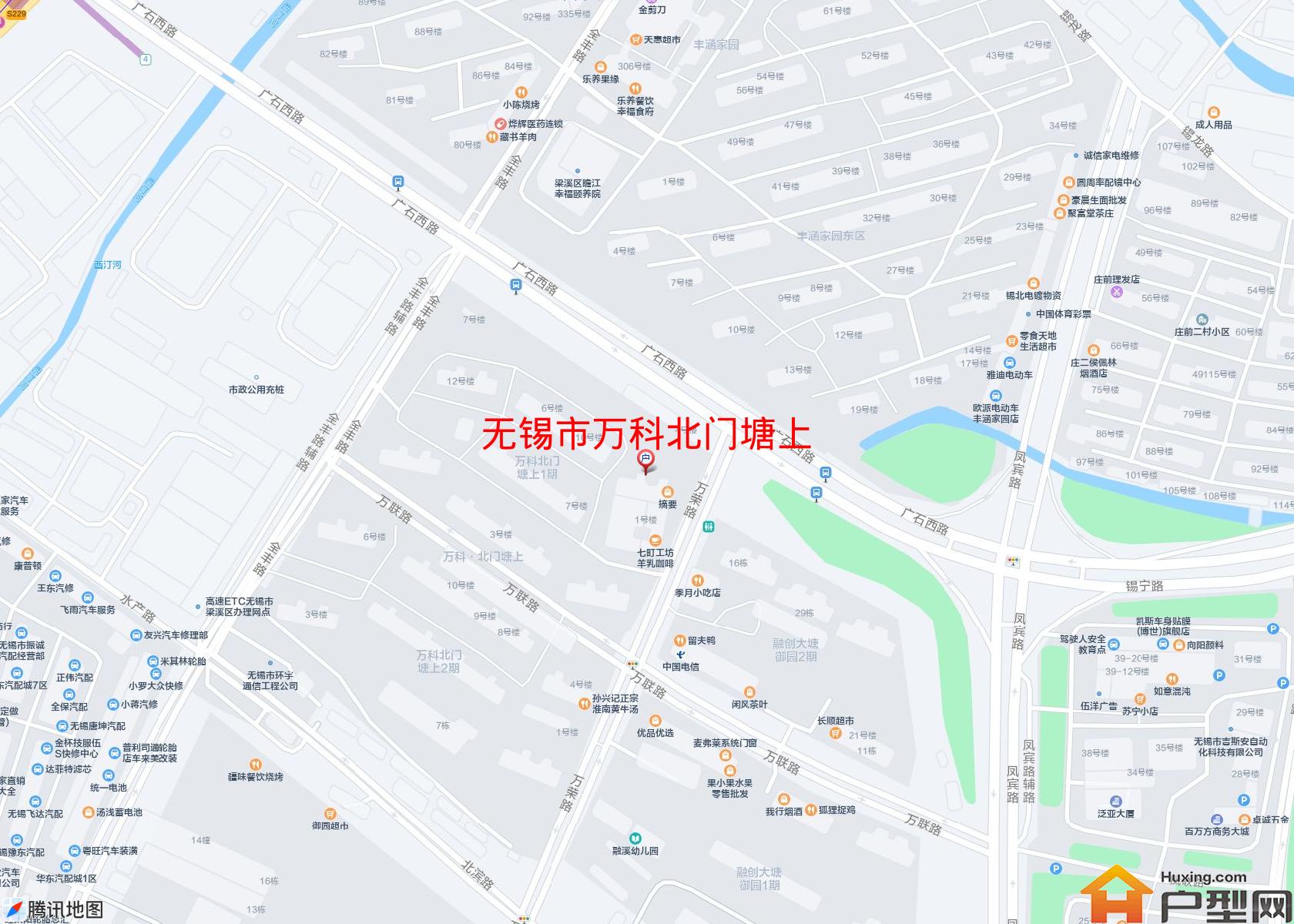 万科北门塘上小区 - 户型网