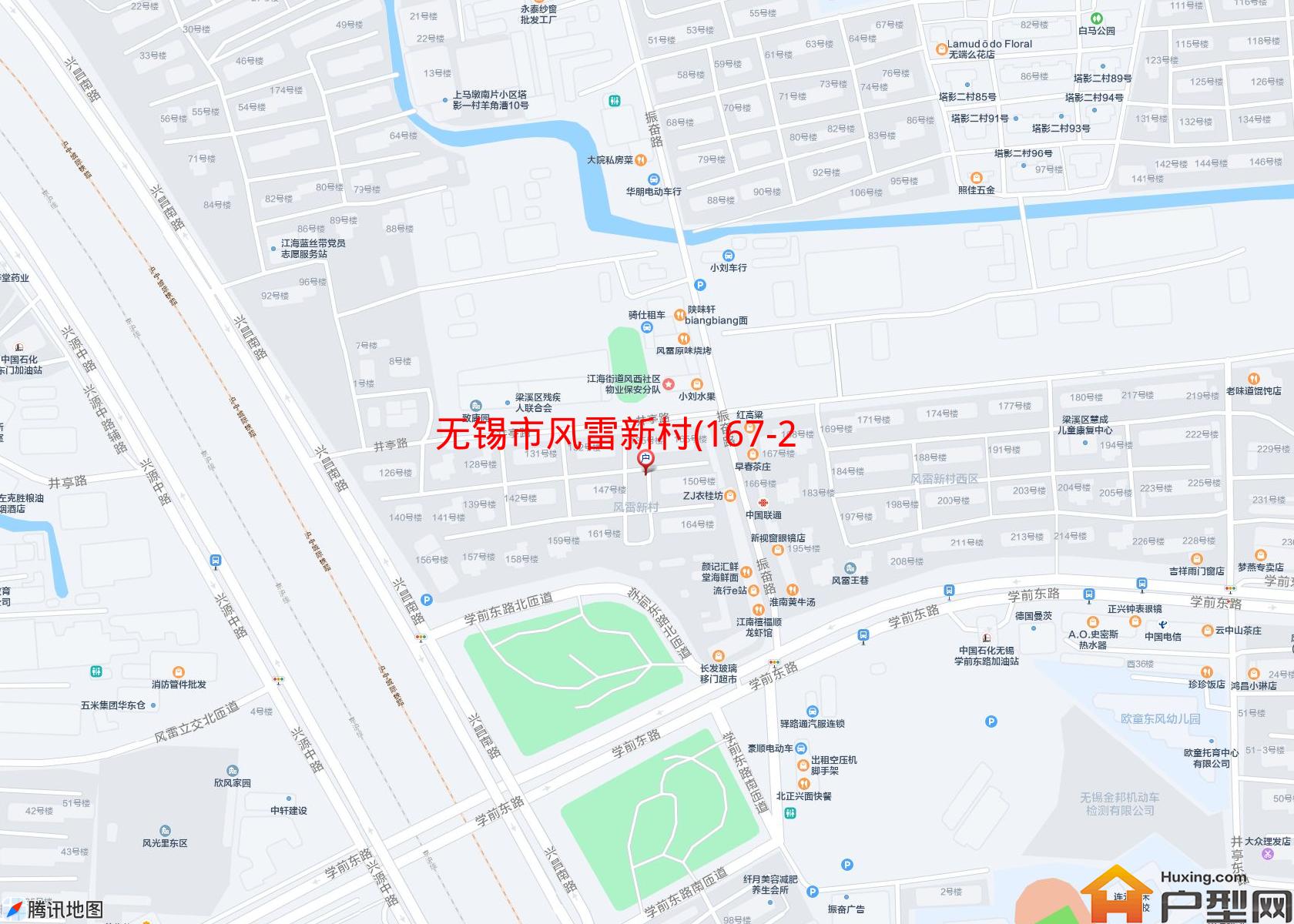 风雷新村(167-228号)小区 - 户型网