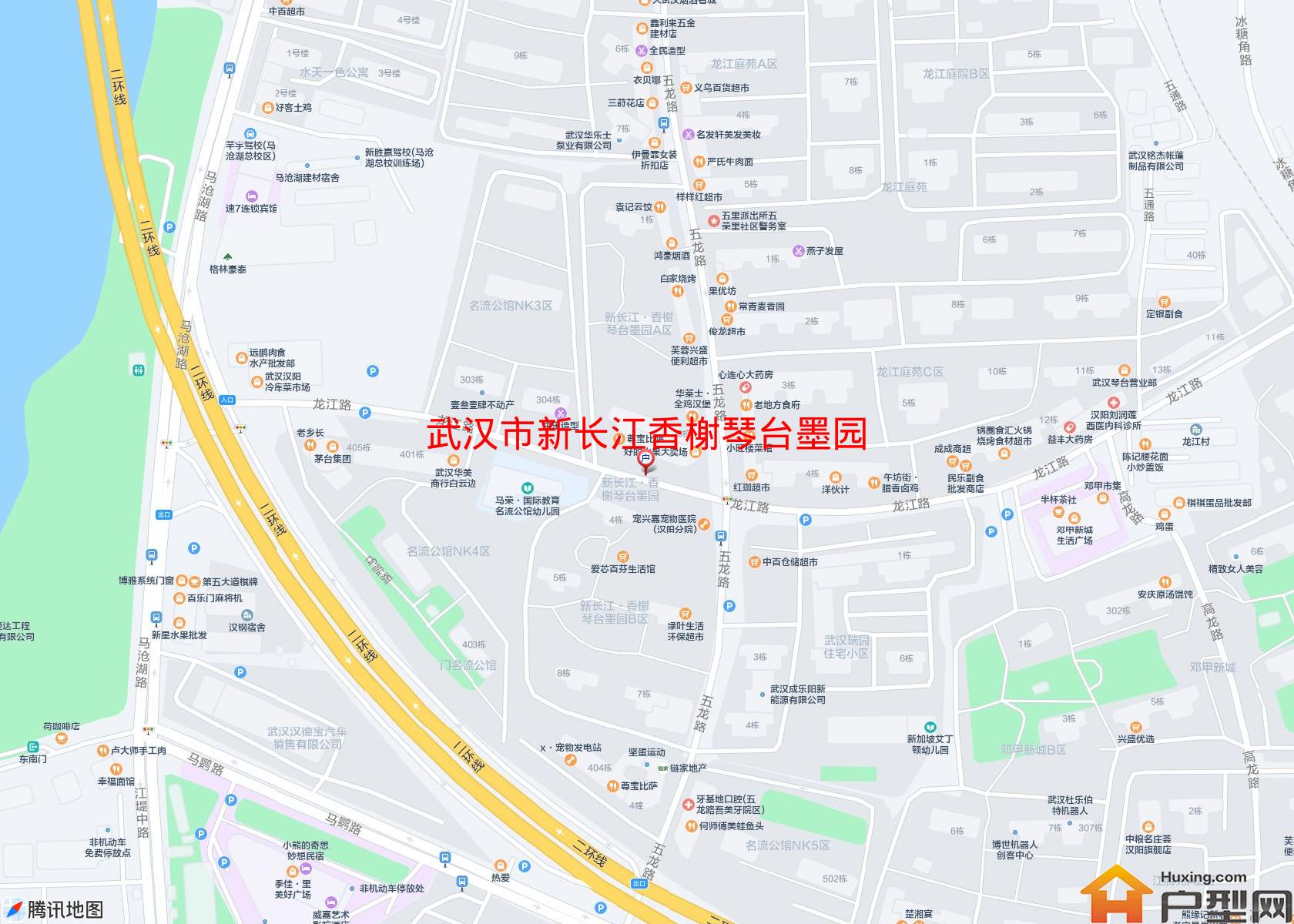 新长江香榭琴台墨园小区 - 户型网