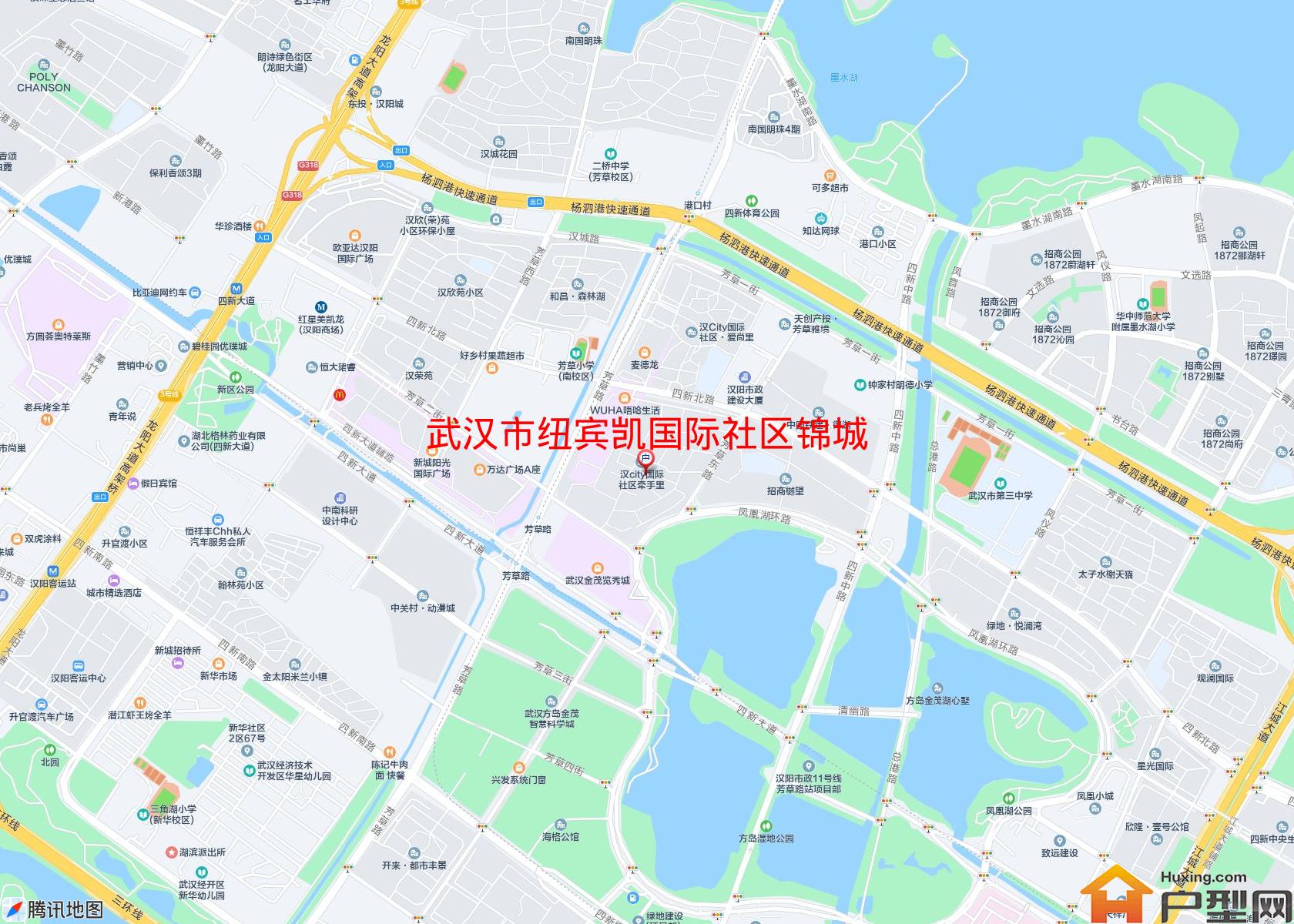 纽宾凯国际社区锦城小区 - 户型网