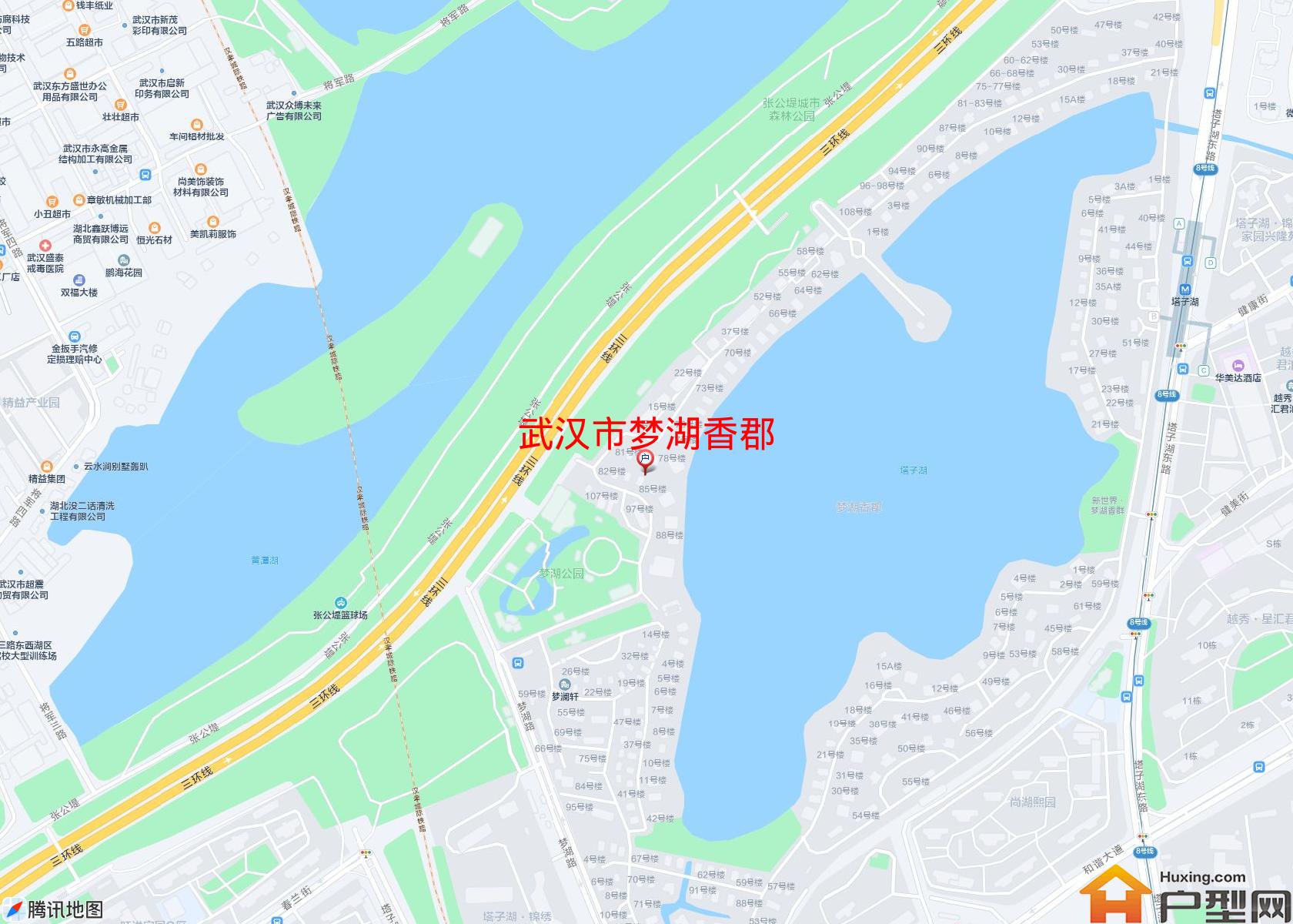 梦湖香郡小区 - 户型网 梦湖香郡小区 - 户型网