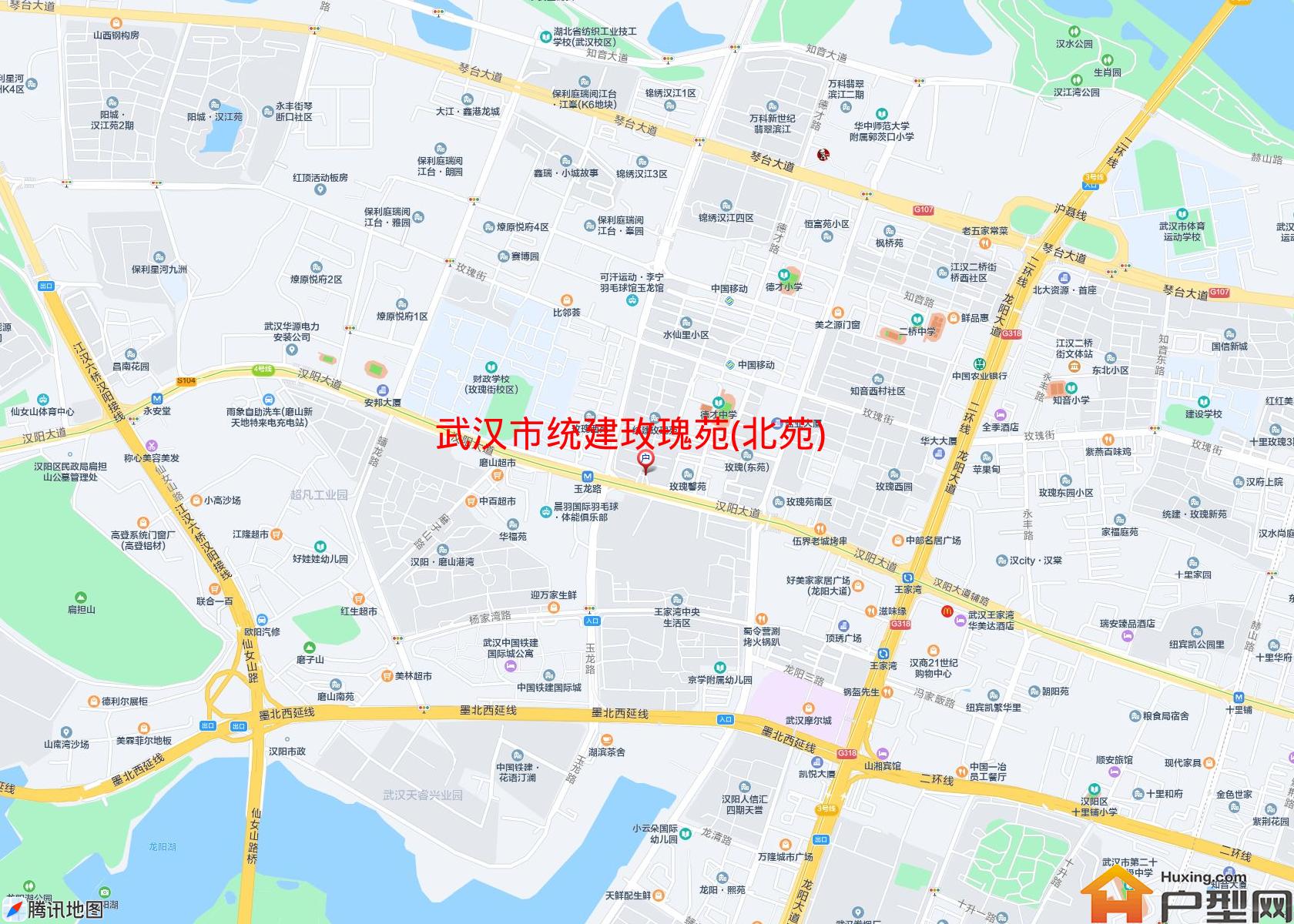 统建玫瑰苑(北苑)小区 - 户型网