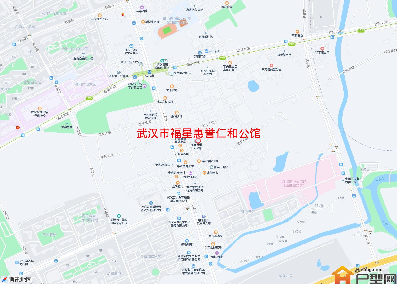 福星惠誉仁和公馆小区 - 户型网