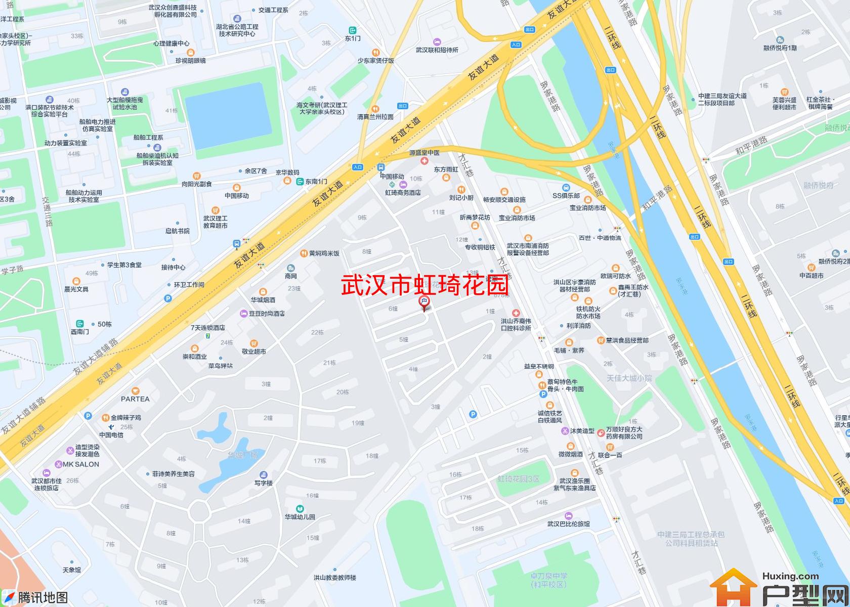 虹琦花园小区 - 户型网