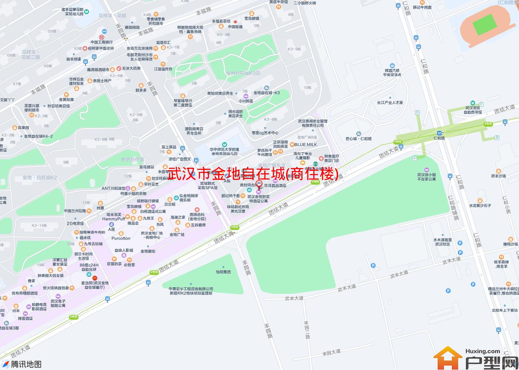 金地自在城(商住楼)小区 - 户型网