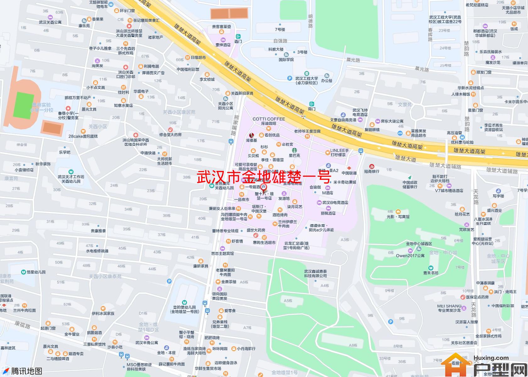 金地雄楚一号小区 - 户型网