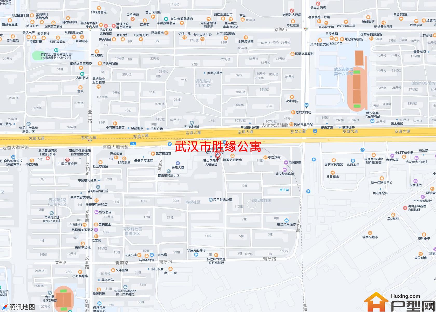 胜缘公寓小区 - 户型网