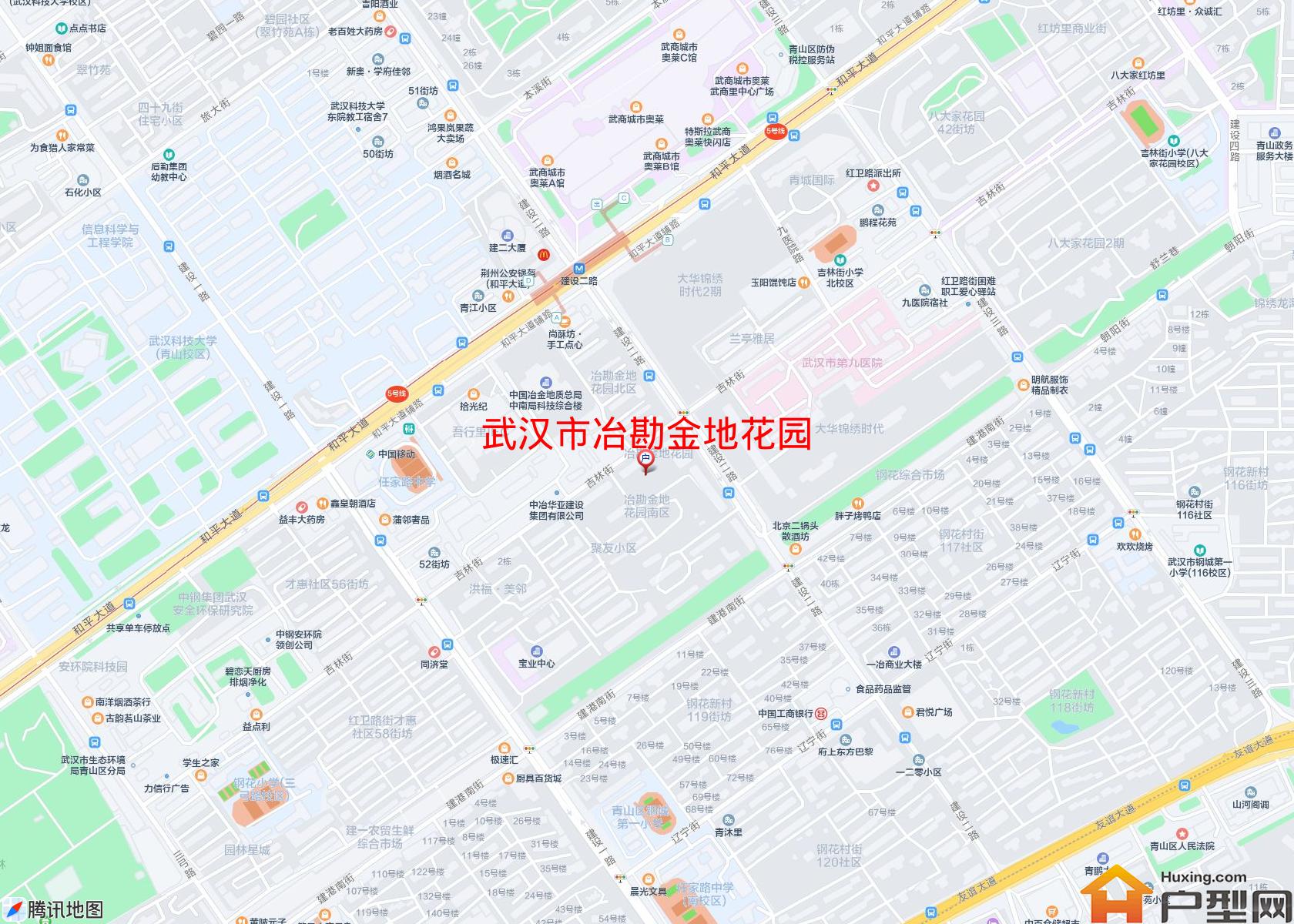 冶勘金地花园小区 - 户型网